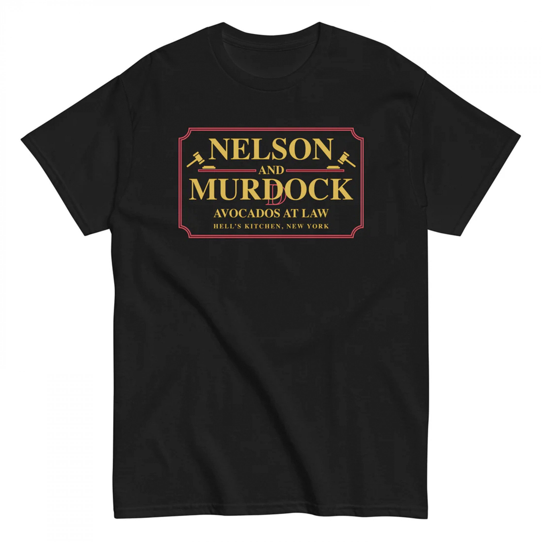 Nelson & Murdock Avocados at Law Men's T-Shirt - SuperHeroStuff