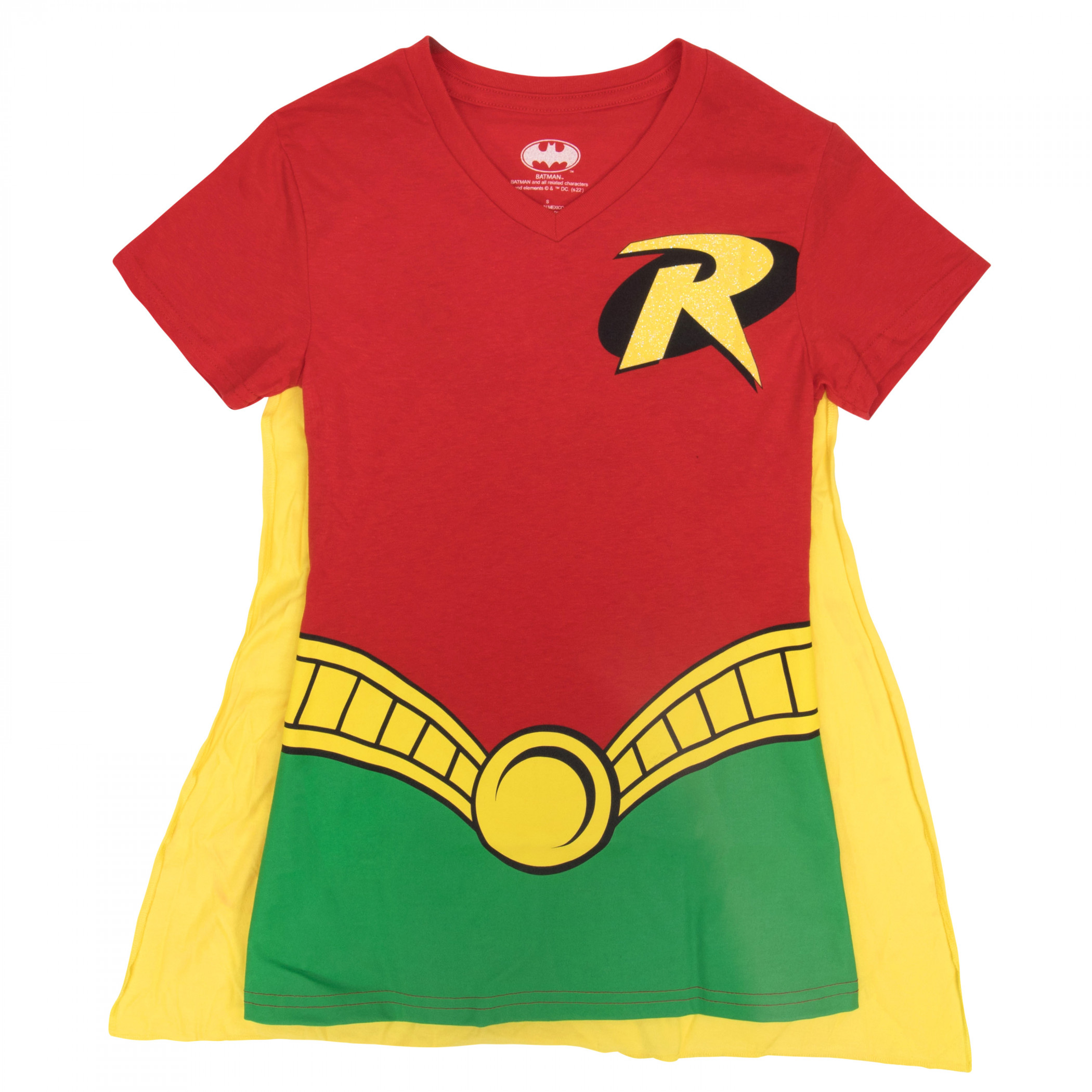 Plus Size Robin T Shirt With Cape