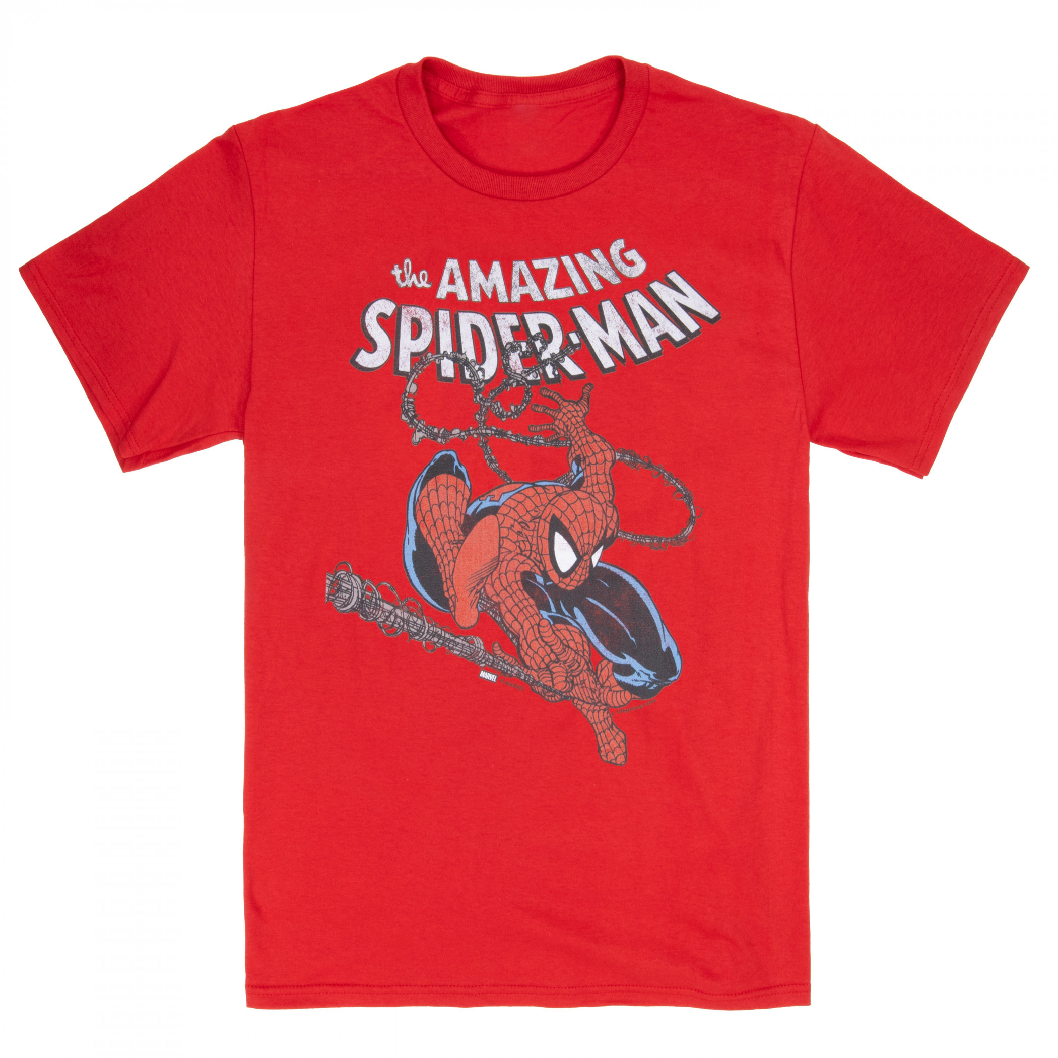 The Amazing Spider-Man Swinging T-Shirt - SuperHeroStuff