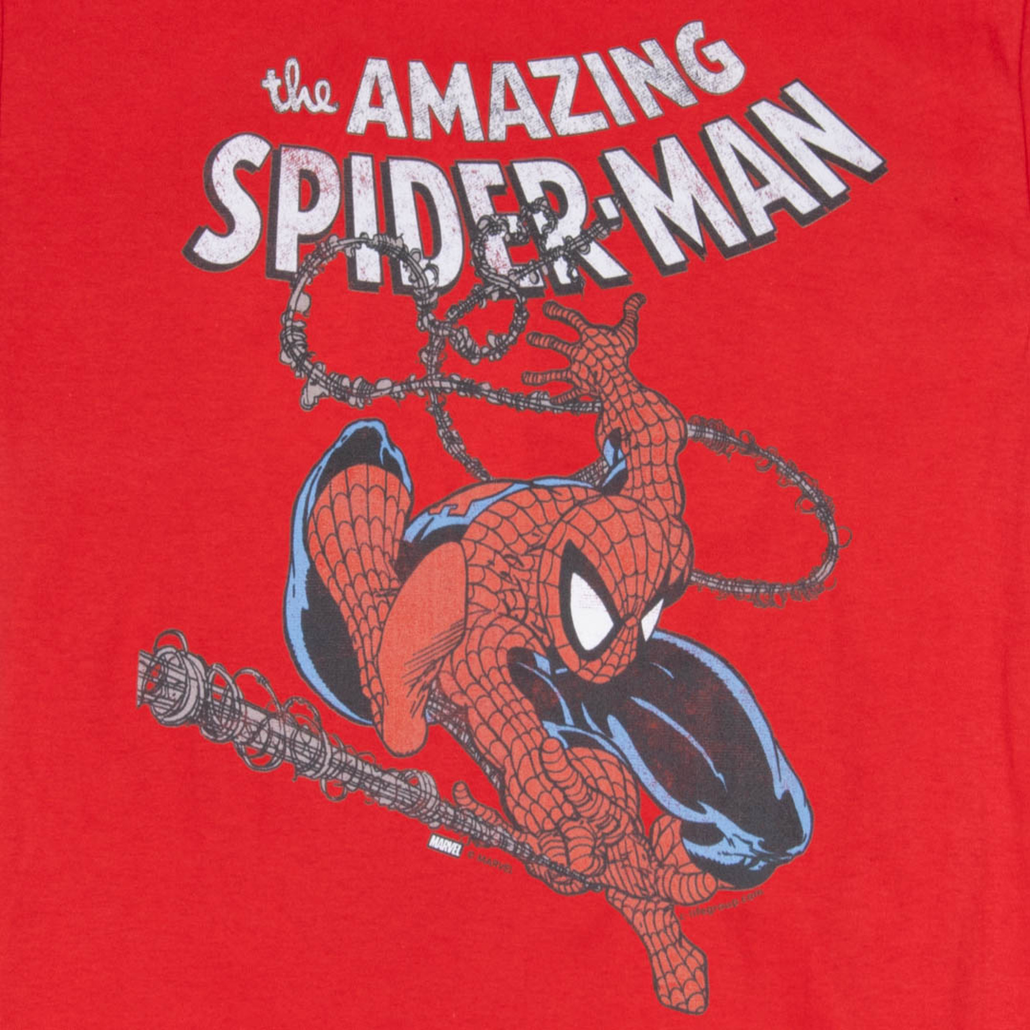 【レア】公式 映画The Amazing Spider-Man Tシャツ The Amazing Spider-Man Swinging T-Shirt - SuperHeroStuff
