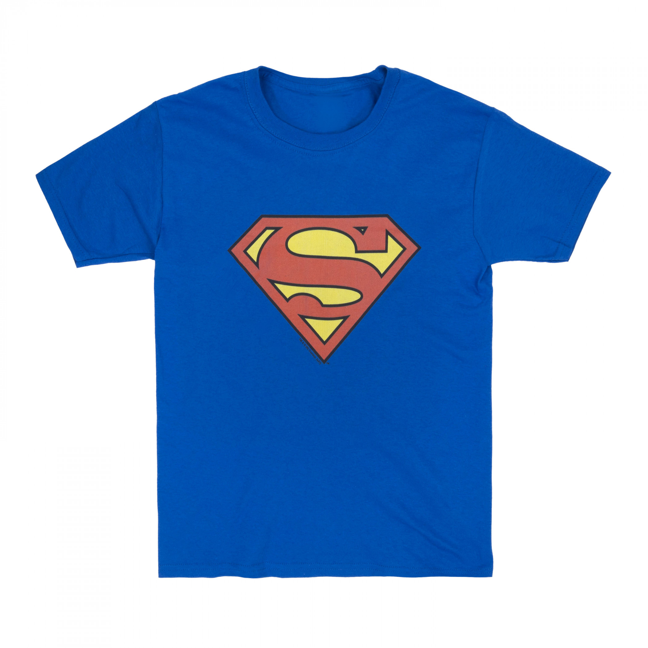 Superman Kids Royal Blue Symbol T-Shirt