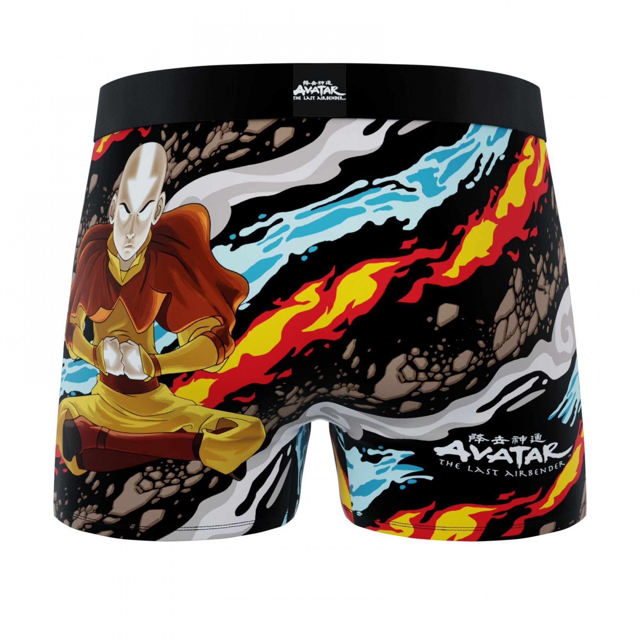 Crazy Boxers Avatar: The Last Airbender Avatar State Aang Men's Boxer Briefs