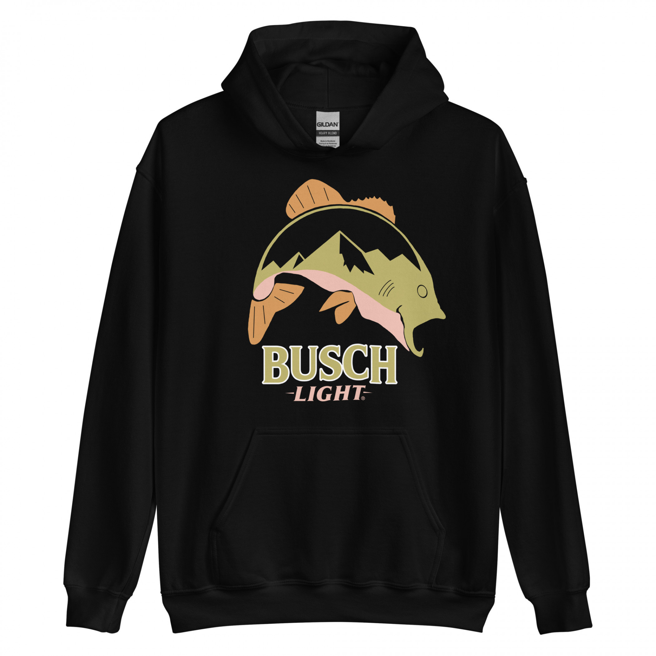 Busch Light Bass Fishing Hoodie