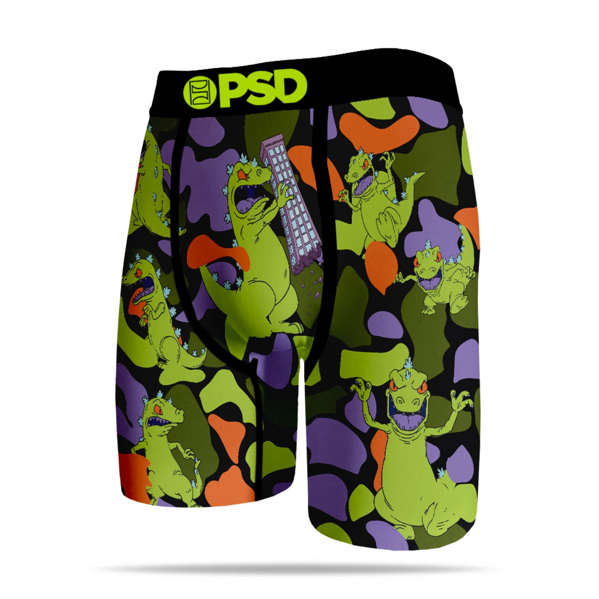 Rugrats The Whole Gang and Reptar Men's PSD Boxer Briefs-XLarge