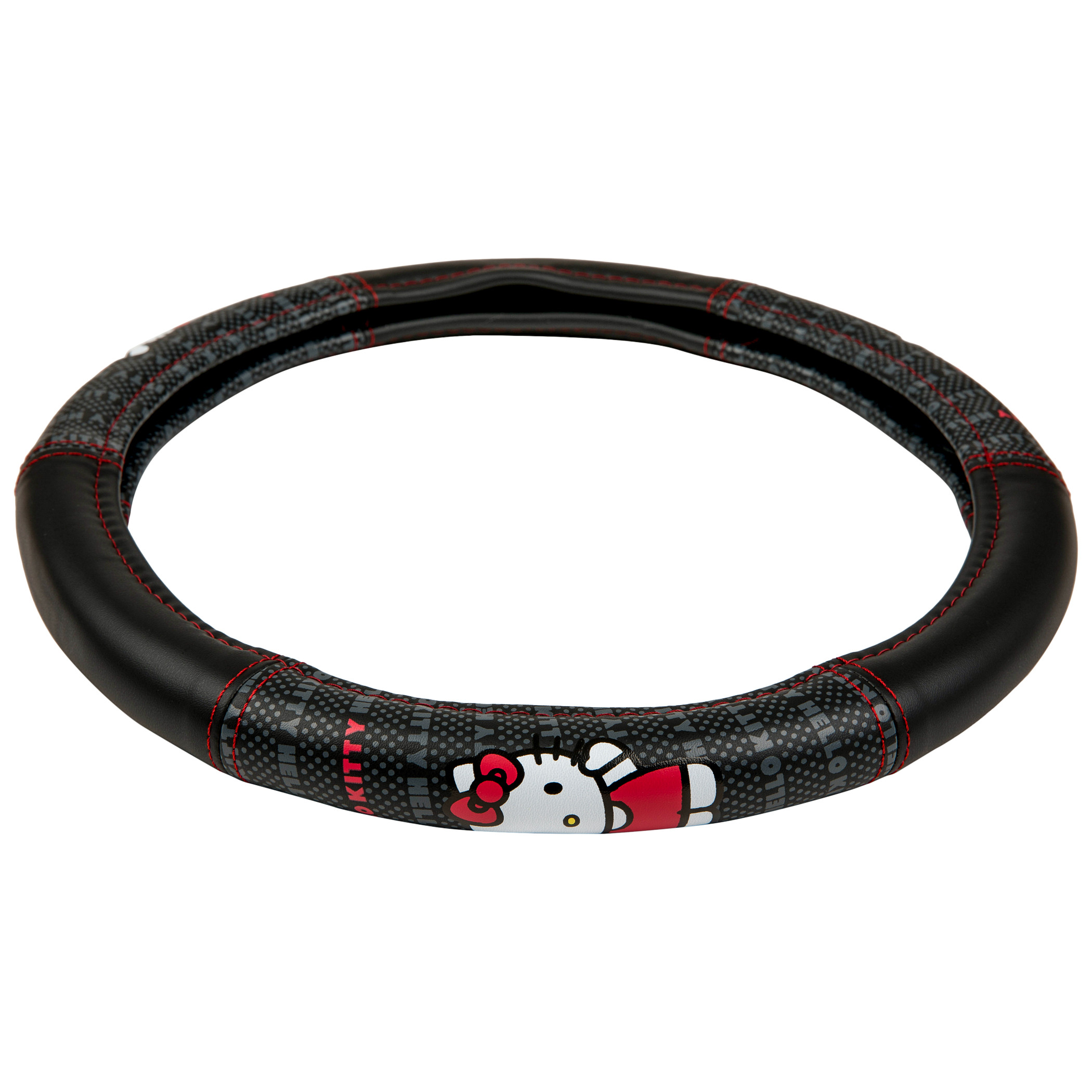 Hello Kitty Character Print Steering Wheel Cover