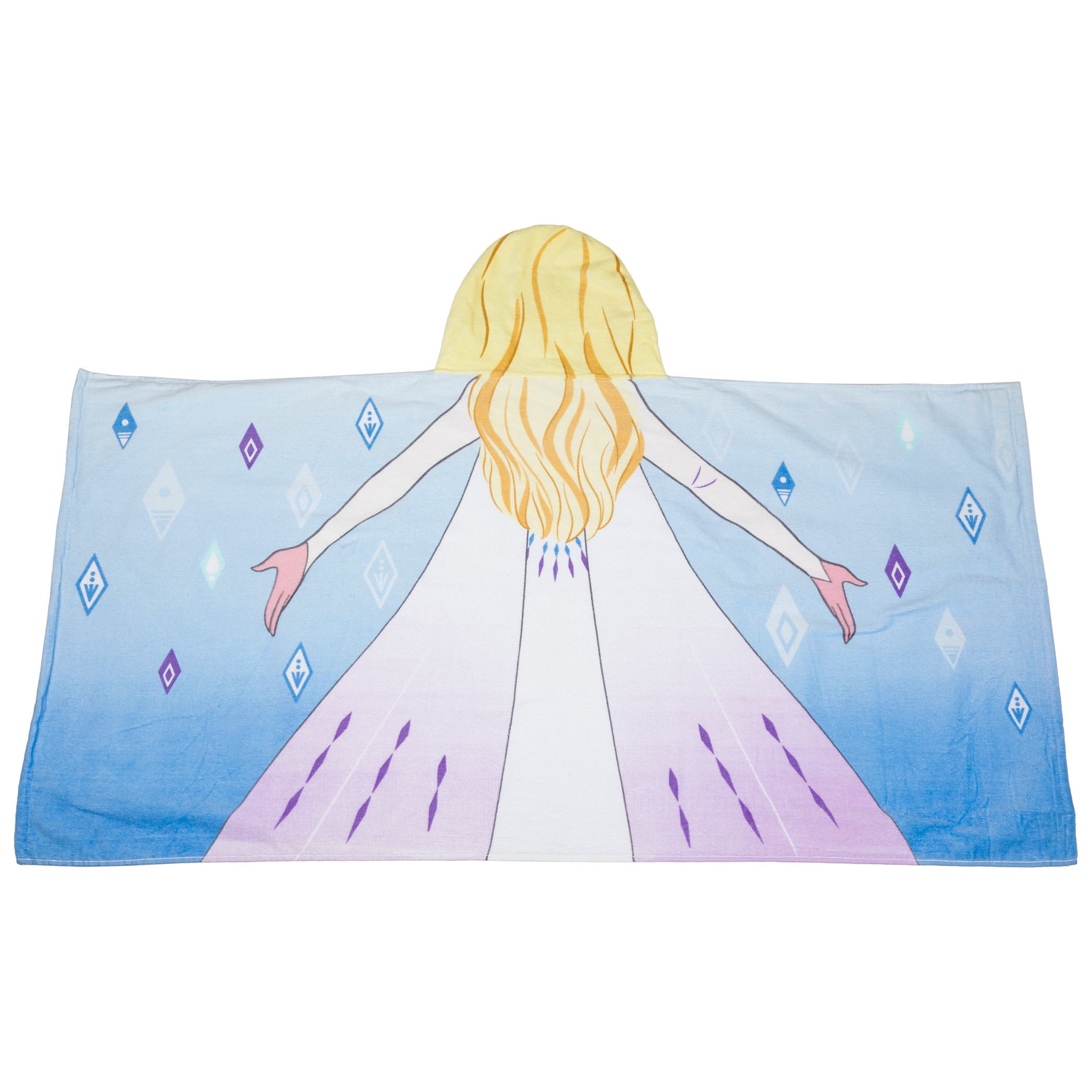 Disney Frozen Elsa Hooded Poncho Towel