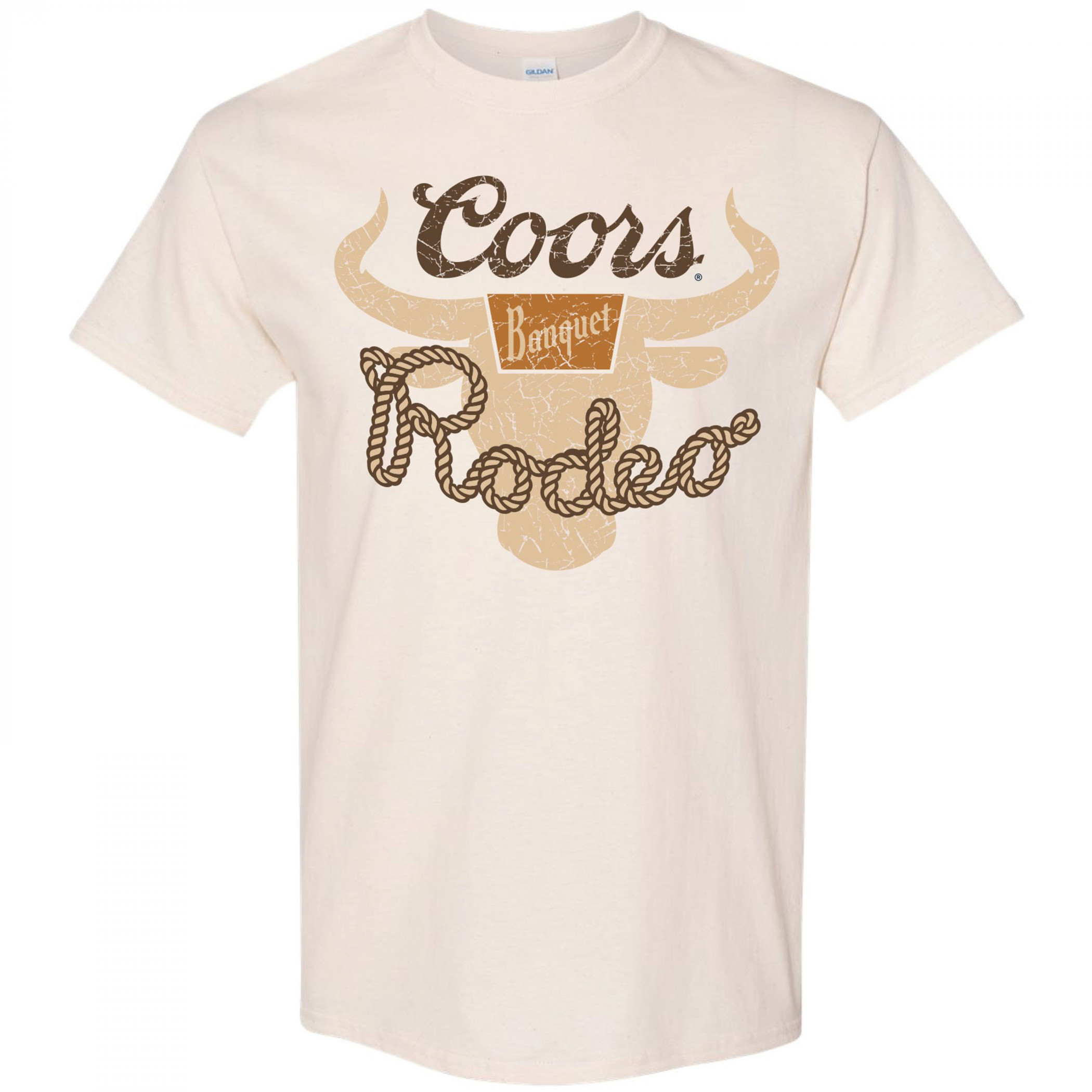 Coors Banquet Rodeo Lasso Cream Colorway T-Shirt