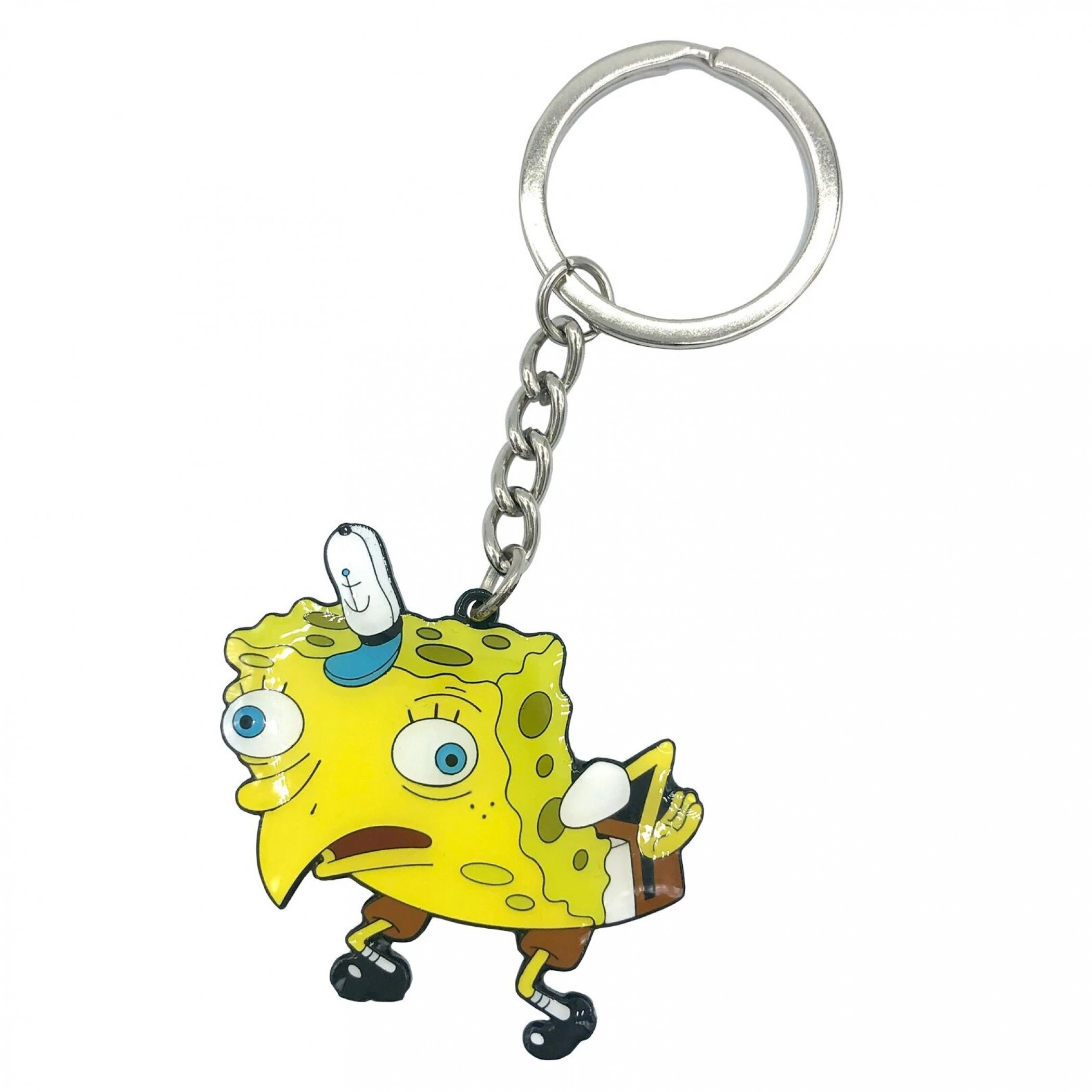 SpongeMock Meme SpongeBob SquarePants Keychain