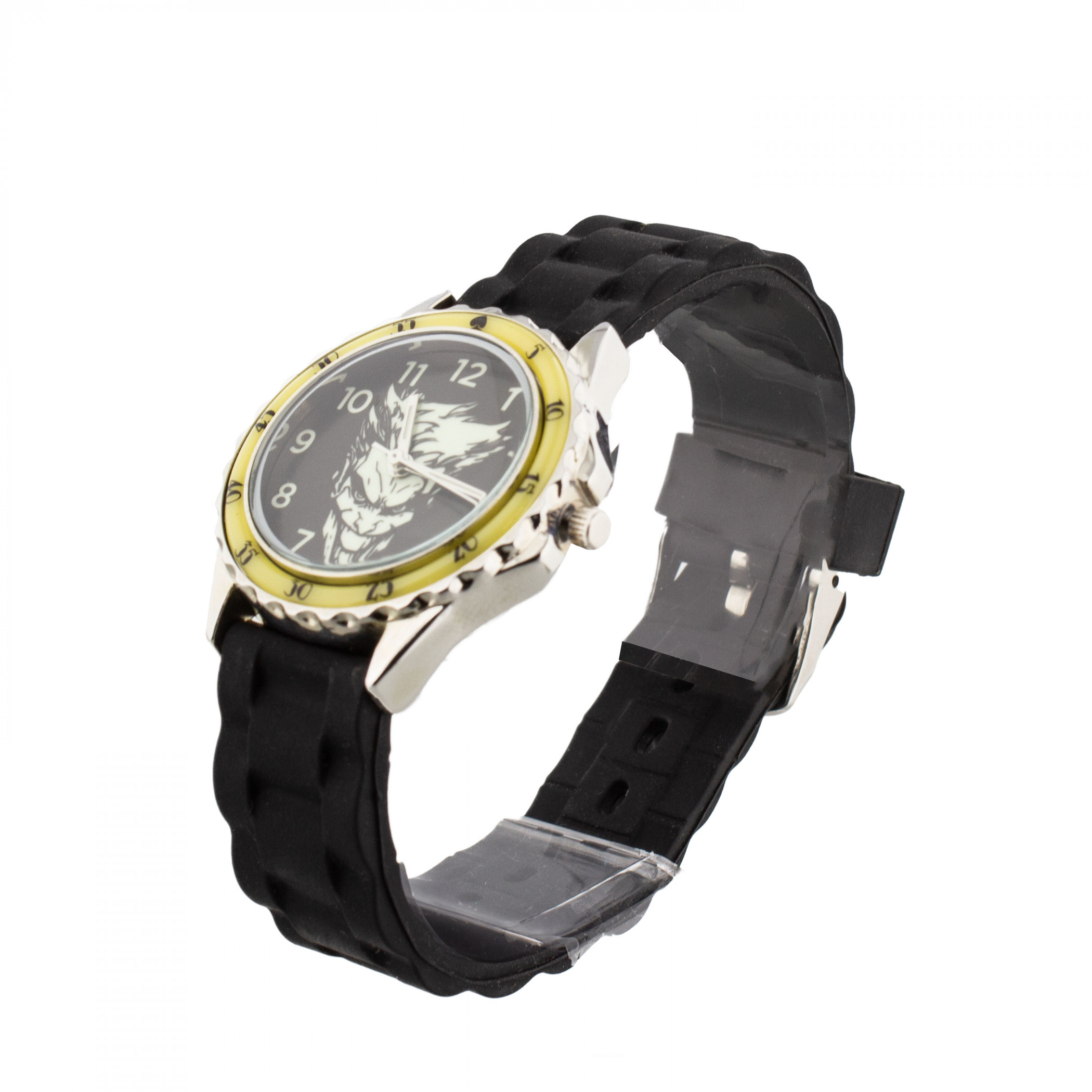 The Joker Wide Grin Analog Watch with Silicone Band