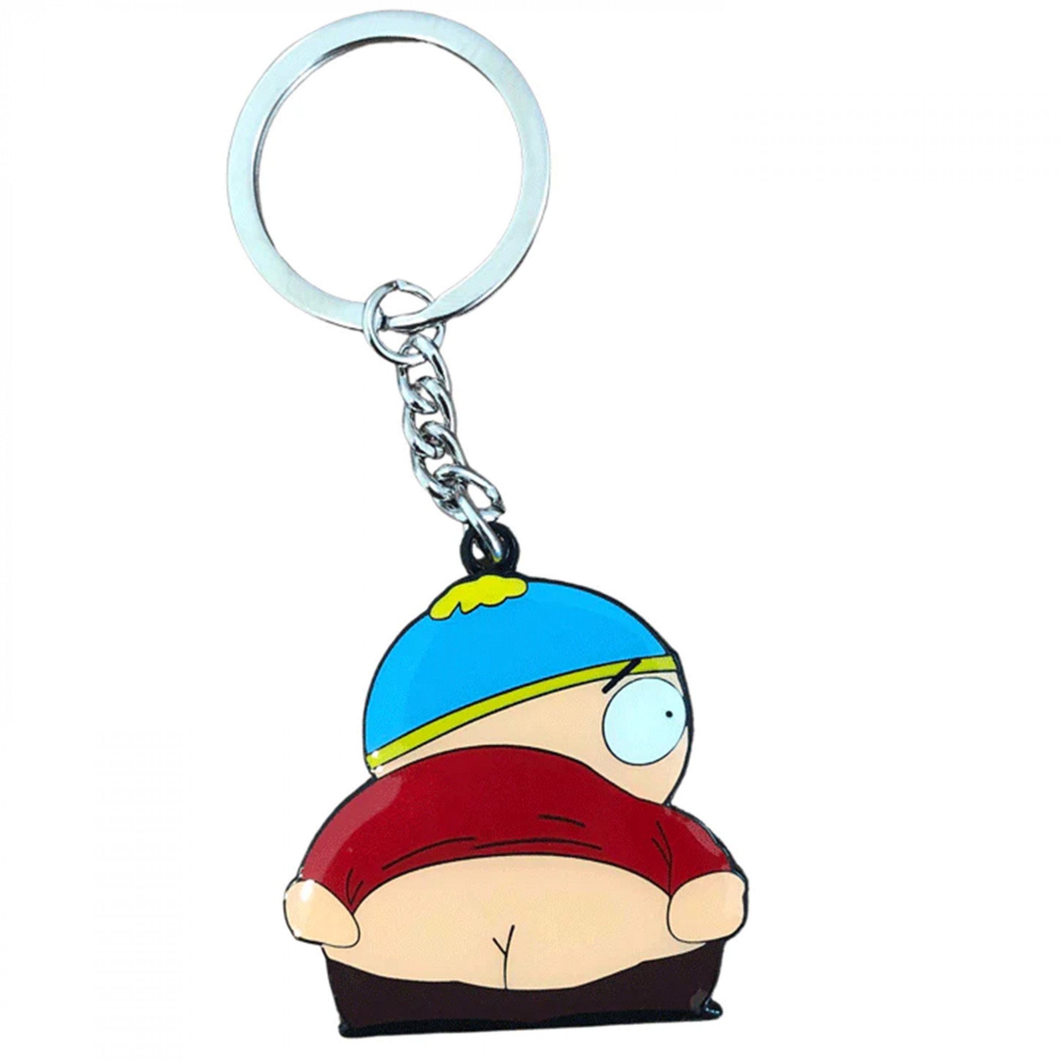 South Park Mooning Cartman Enamel Keychain