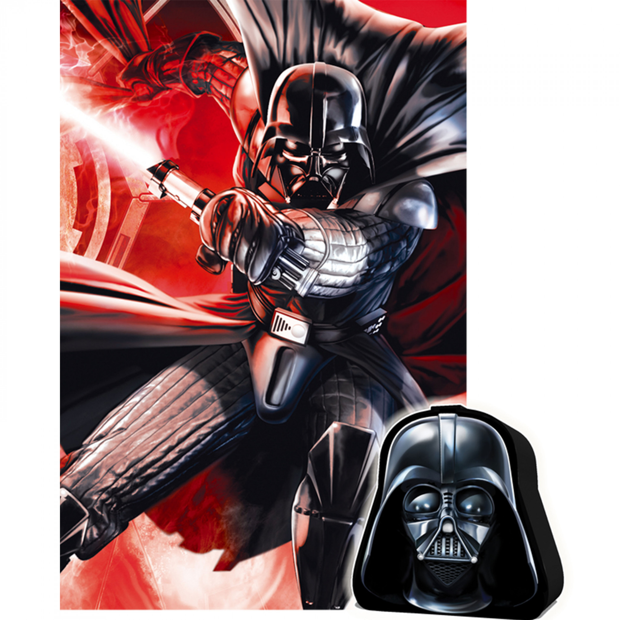 Star Wars Darth Vader Strikes 3D Lenticular 300pc Jigsaw Puzzle in Collectors Tin