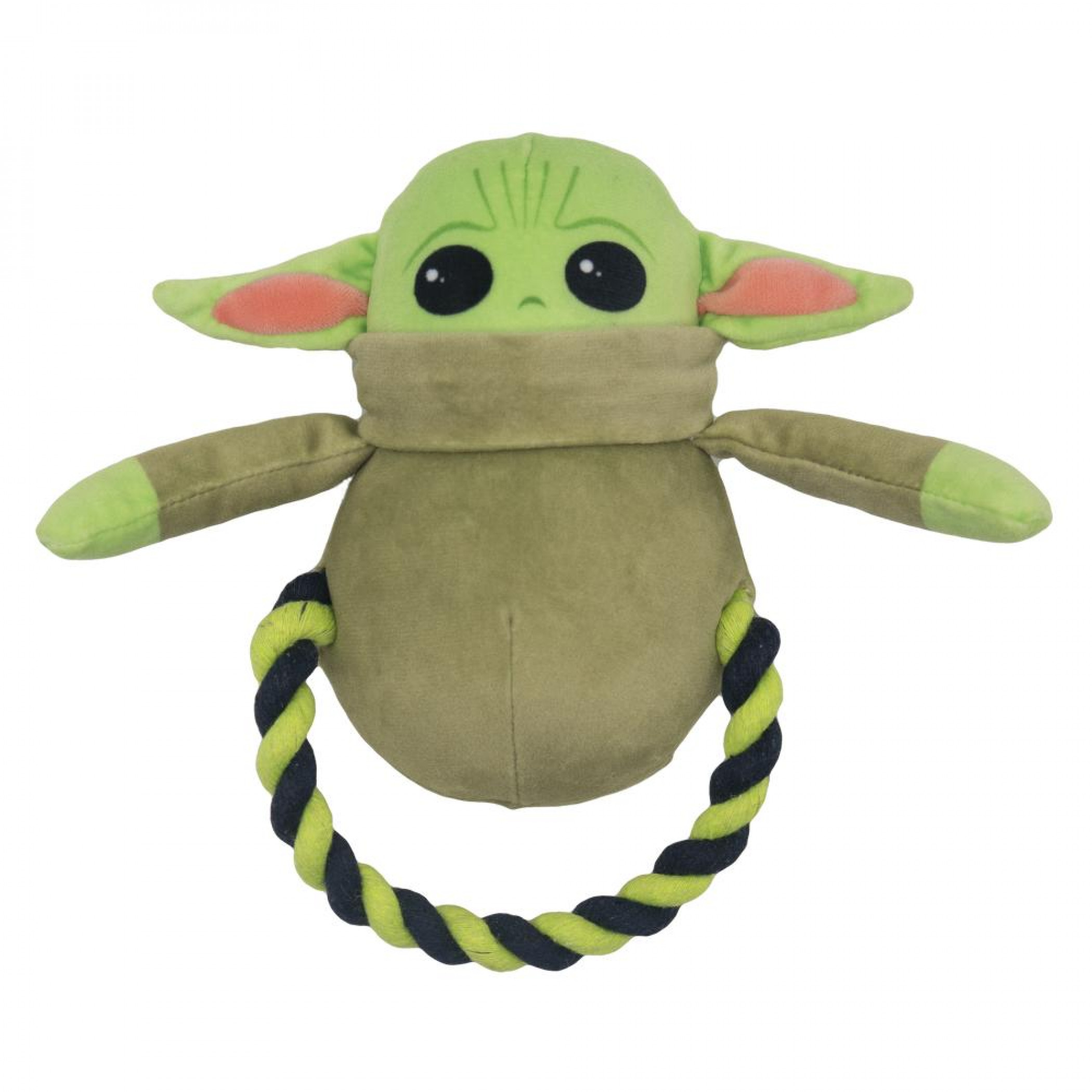 Star Wars The Child Grogu Shaped Plush and Rope Dog Toy