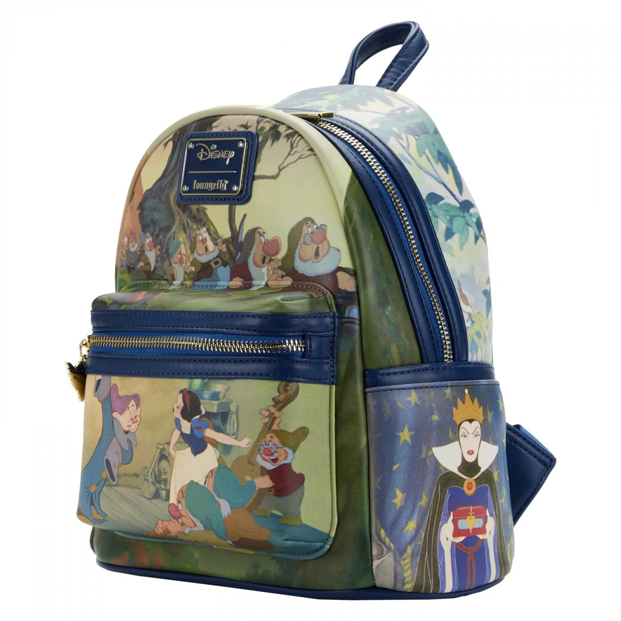 Disney Snow White Scenes Mini Backpack By Loungefly