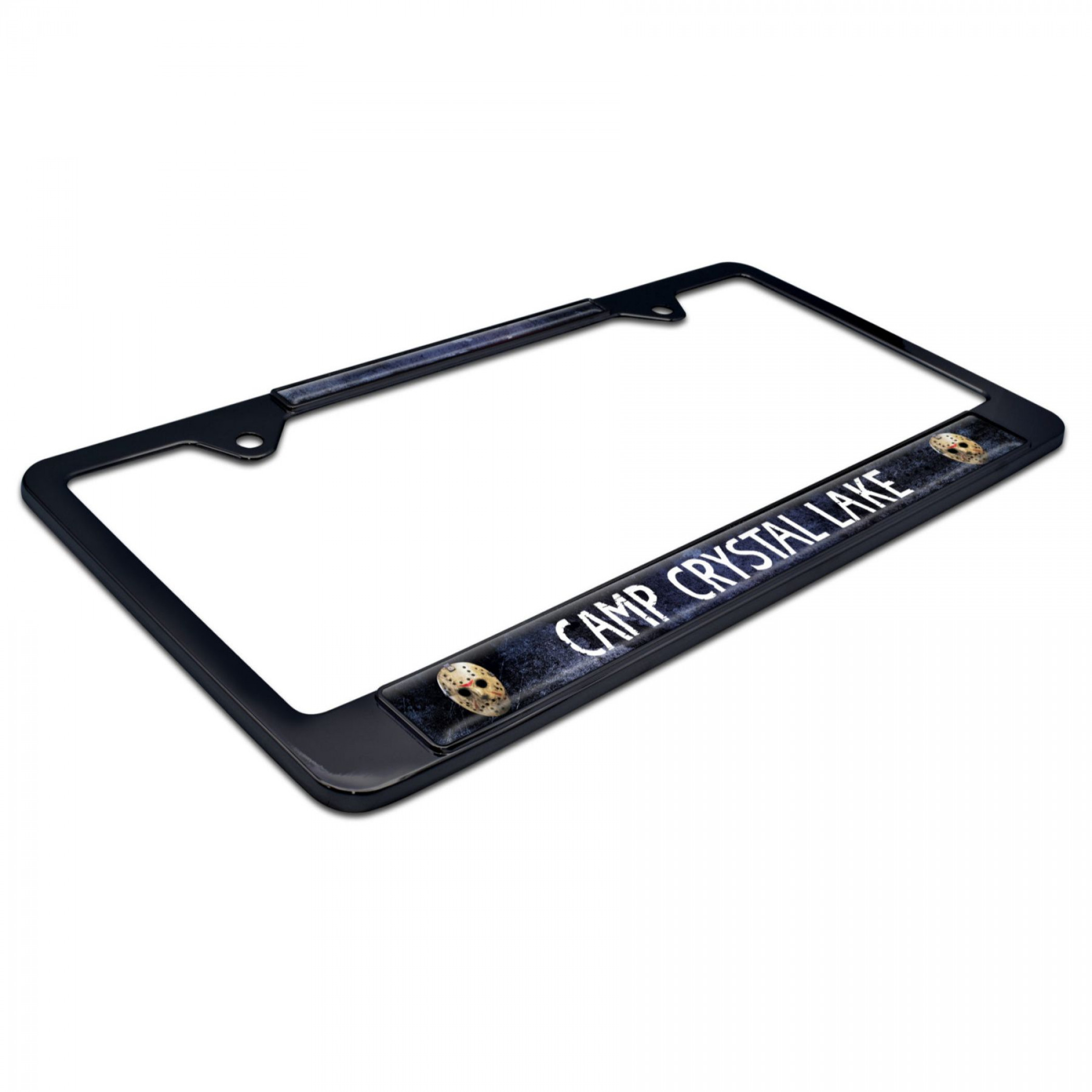 Friday the 13th Camp Crystal Lake License Plate Frame by Elektroplate