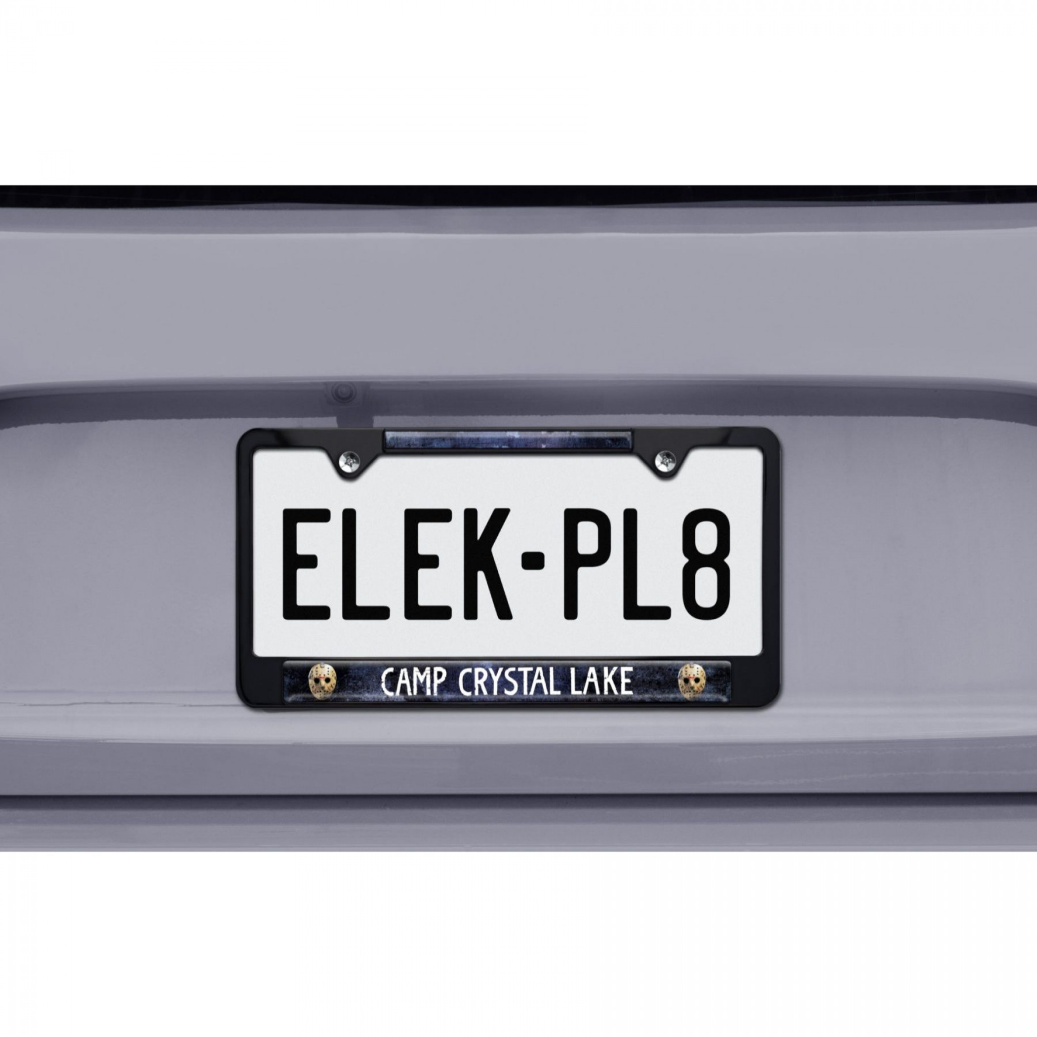 Friday the 13th Camp Crystal Lake License Plate Frame by Elektroplate