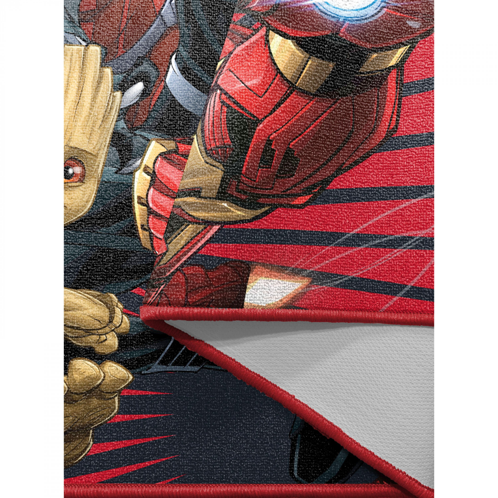 Marvel Heroes Ready for Action 52" x 69"  Rug