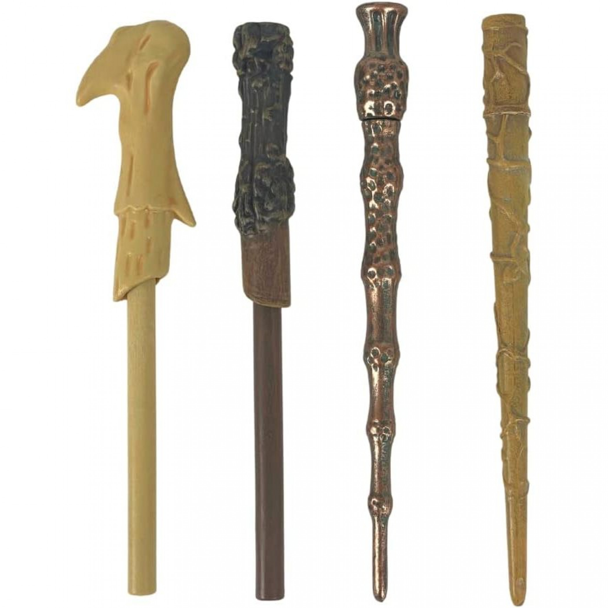 Harry Potter Wizarding Wand Pens Set of 4 - Harry Potter, Voldemort, Hermione, Dumbledore Wand Pens