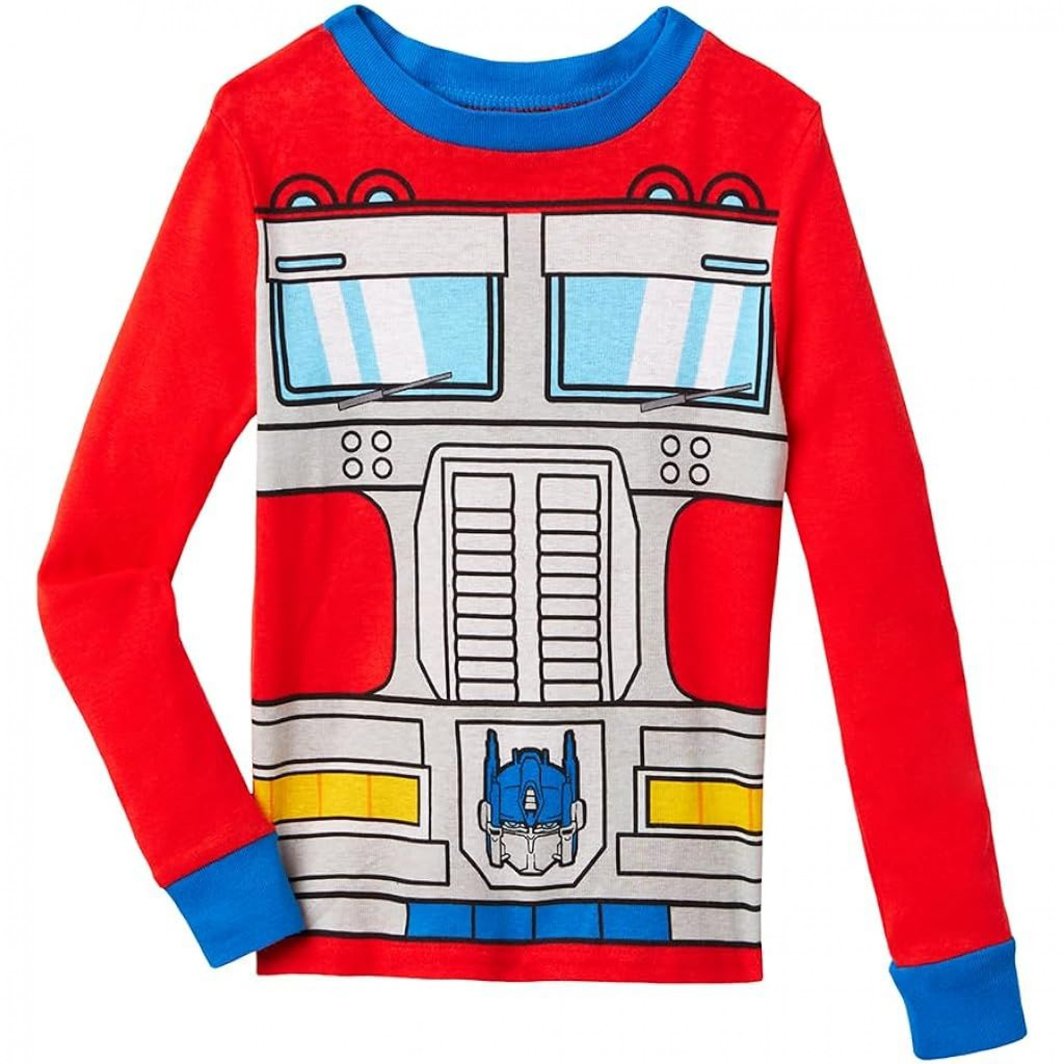 Transformers Bumblebee and Optimus Prime Boy's 4-Piece Pajama Set