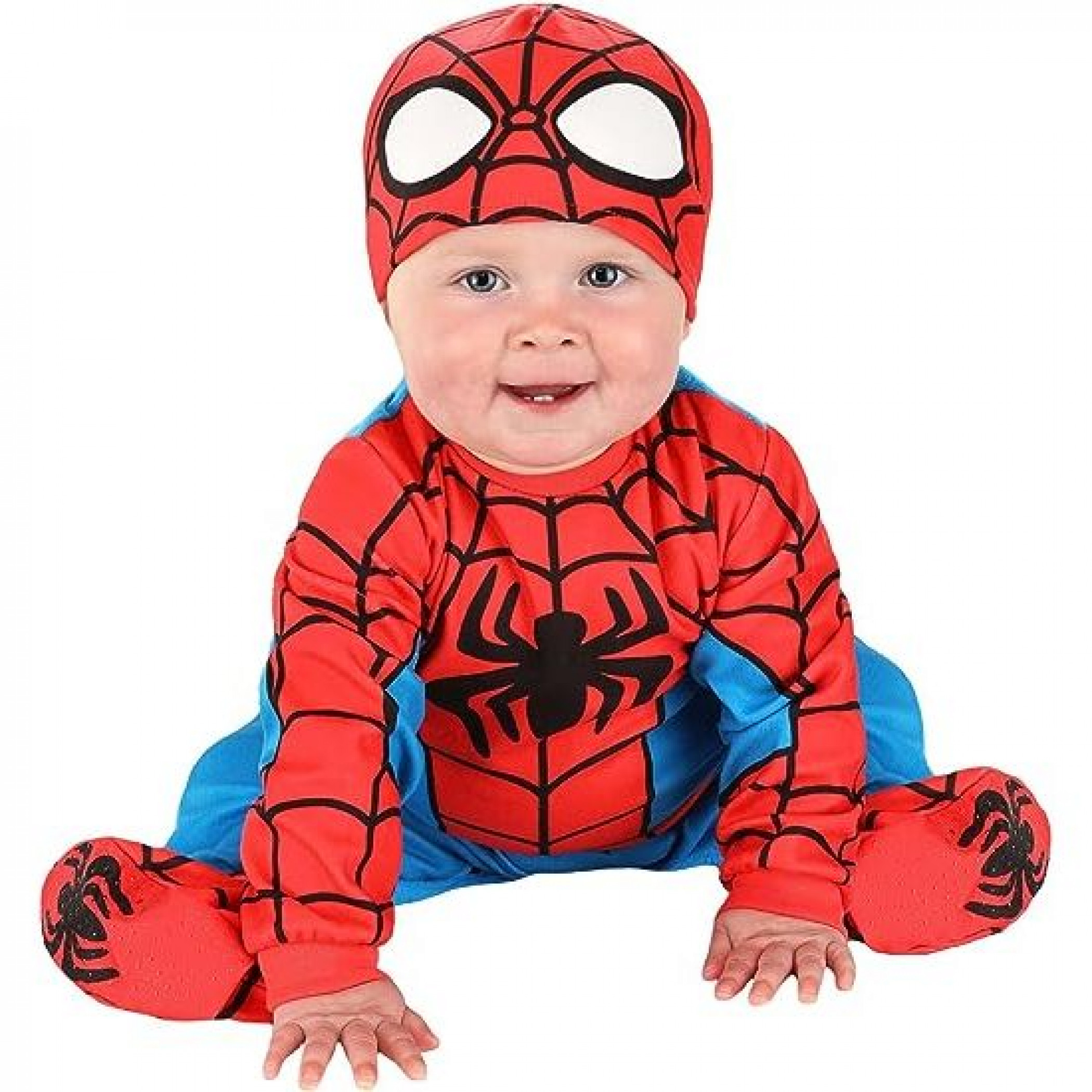 Spider-Man Infant Costume with Non-Slip Booties