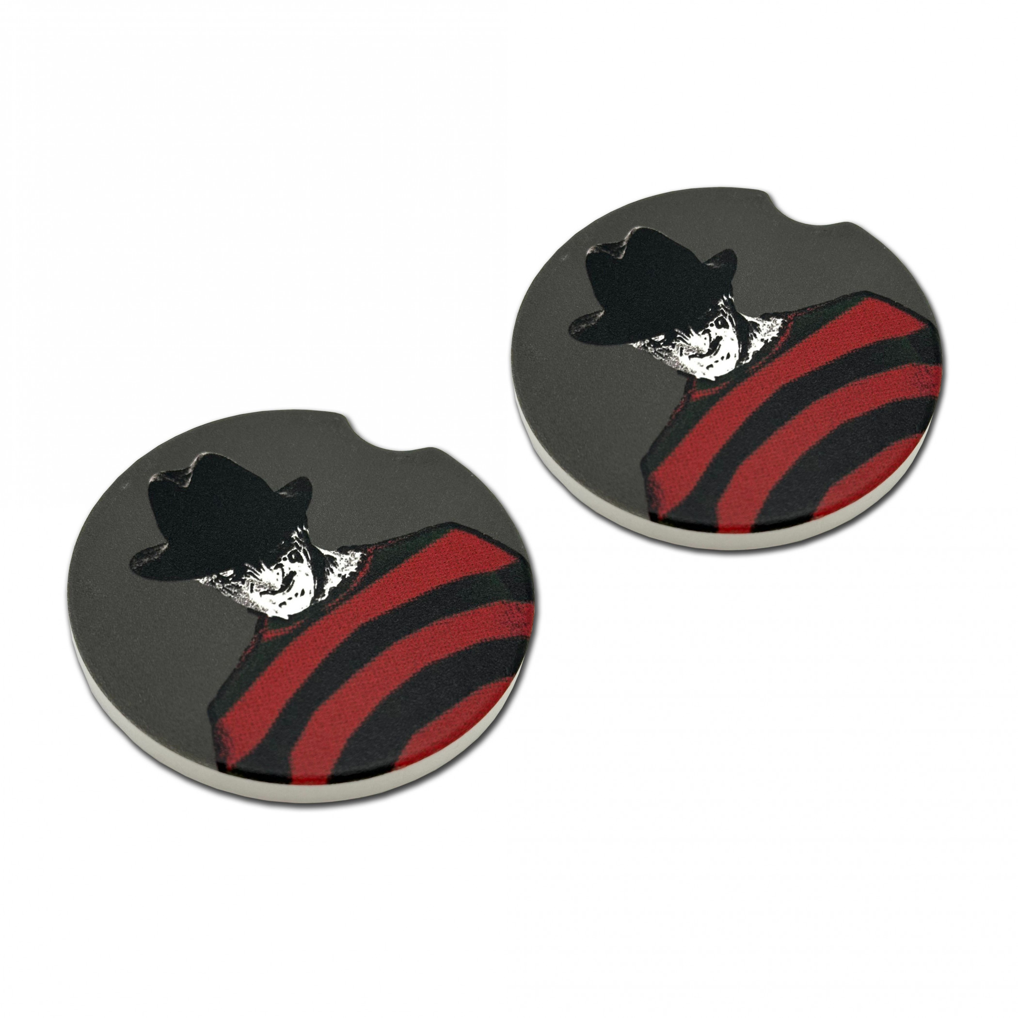 Freddy Krueger Nightmare on Elm  Absorbent Car Coasters 2-Pack