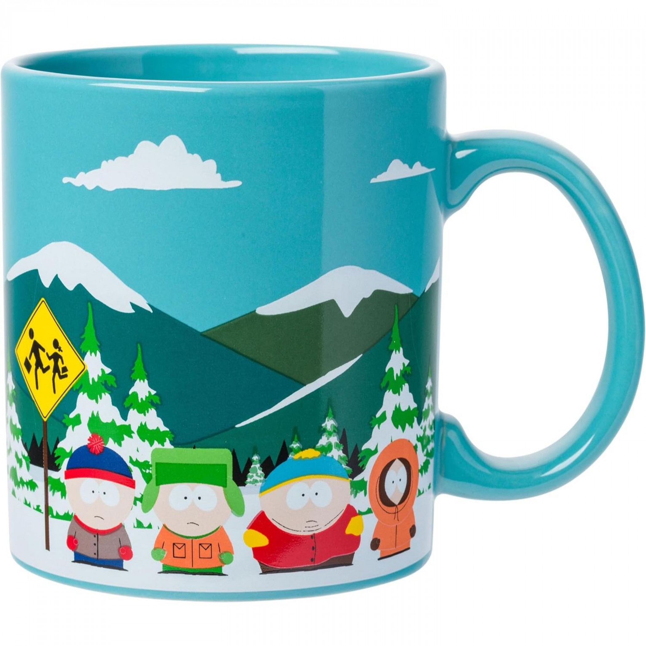 South Park Bus Stop 20oz Ceramic Camper Mug