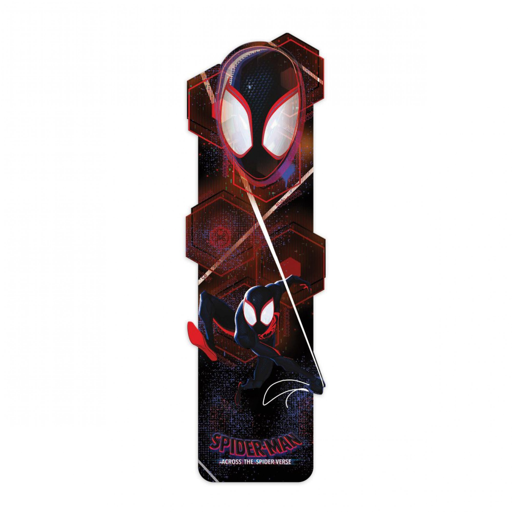 Spider-Man Across The Spider-Verse Miles Morales Shapemark Bookmark