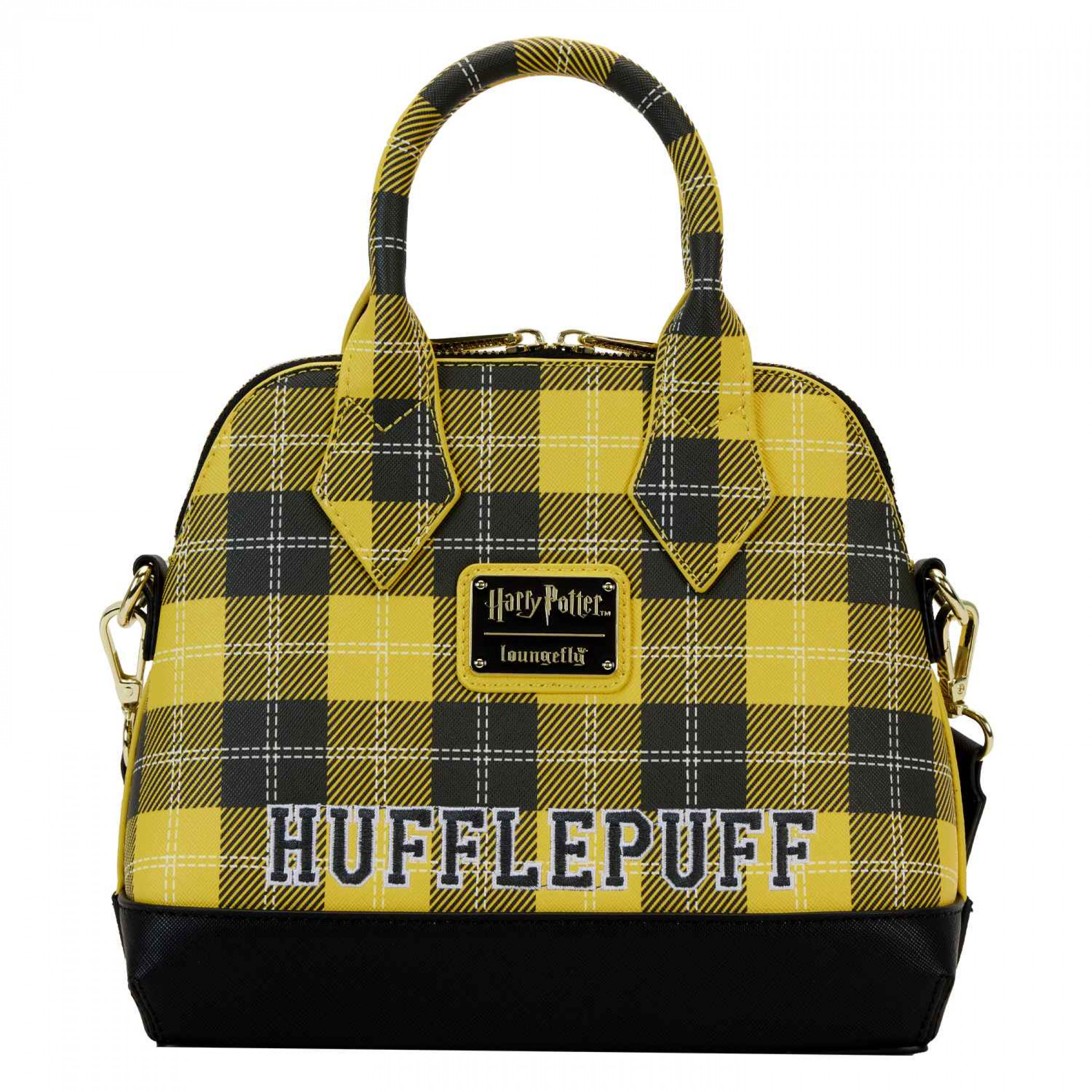 Harry Potter Hufflepuff Varsity Crossbody Bag by Loungefly