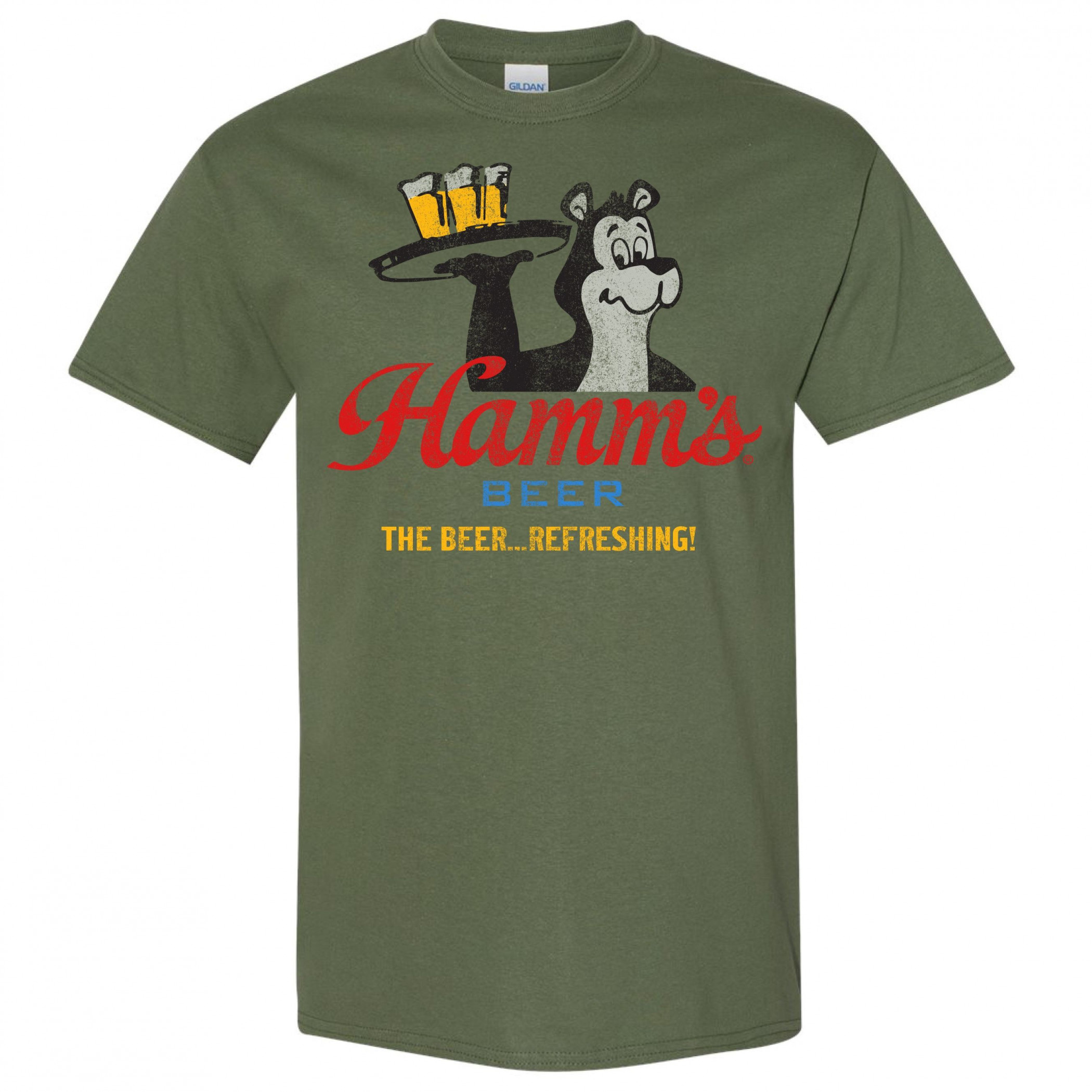 Hamm's Beer Bear Refreshing T-Shirt