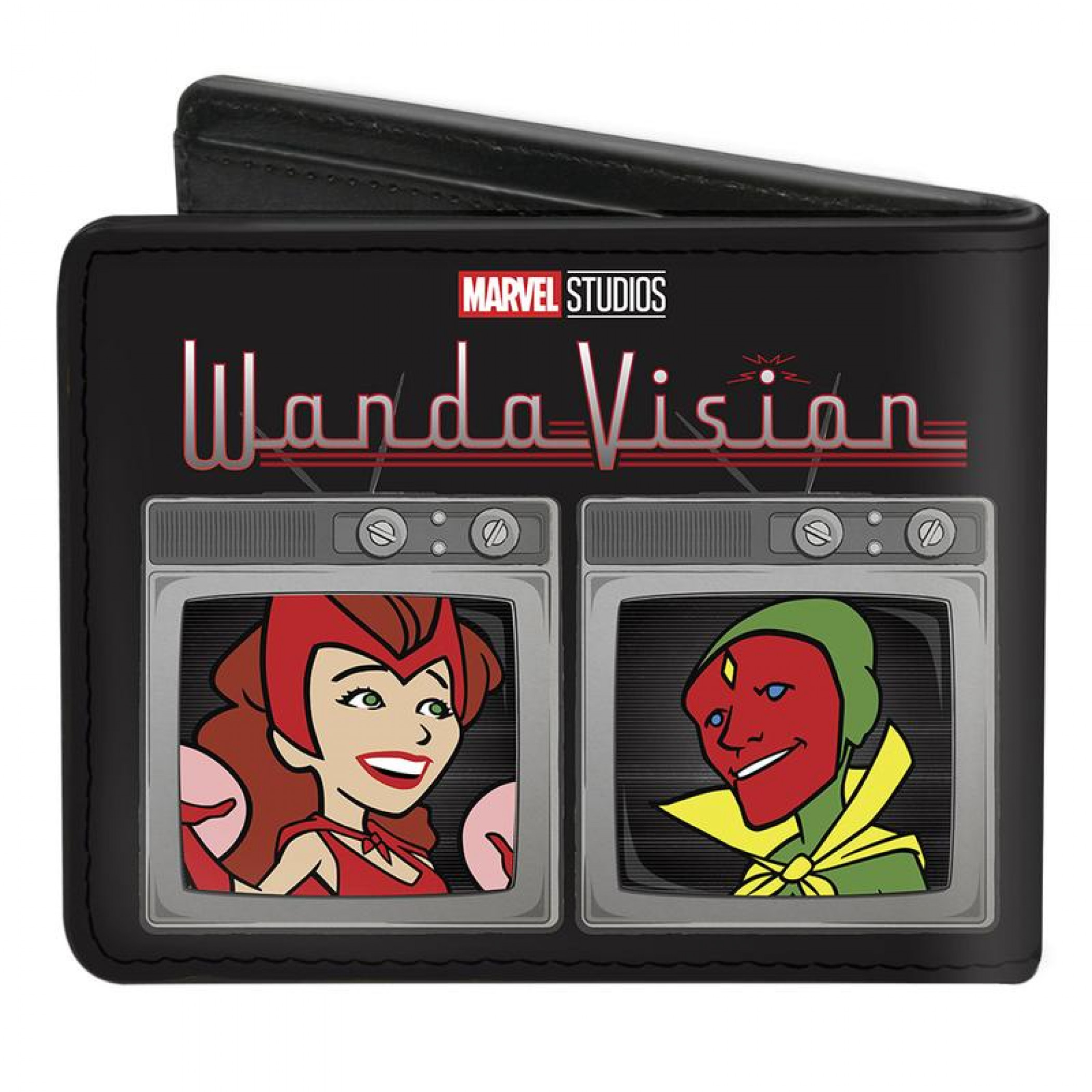 Marvel Studios WandaVision Series Television Black-in-White or Color Bi-Fold Wallet