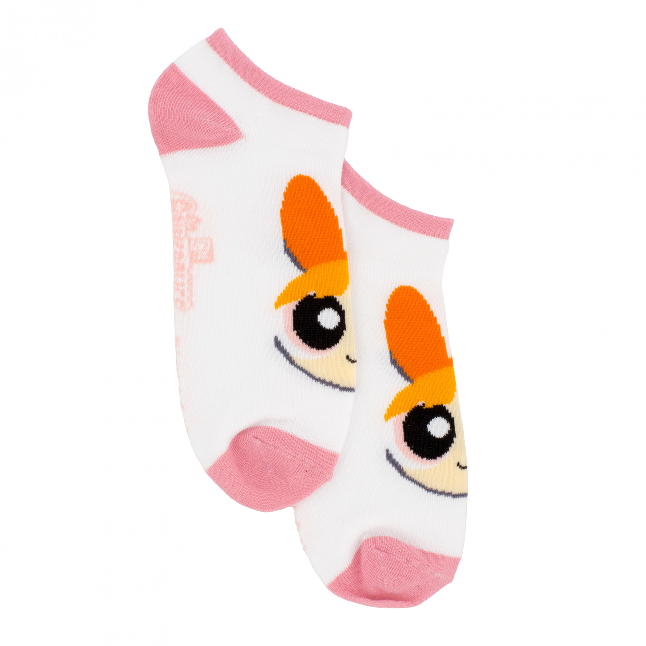 The Powerpuff Girls Checkered Women's Ankle Socks 6-Pair Pack