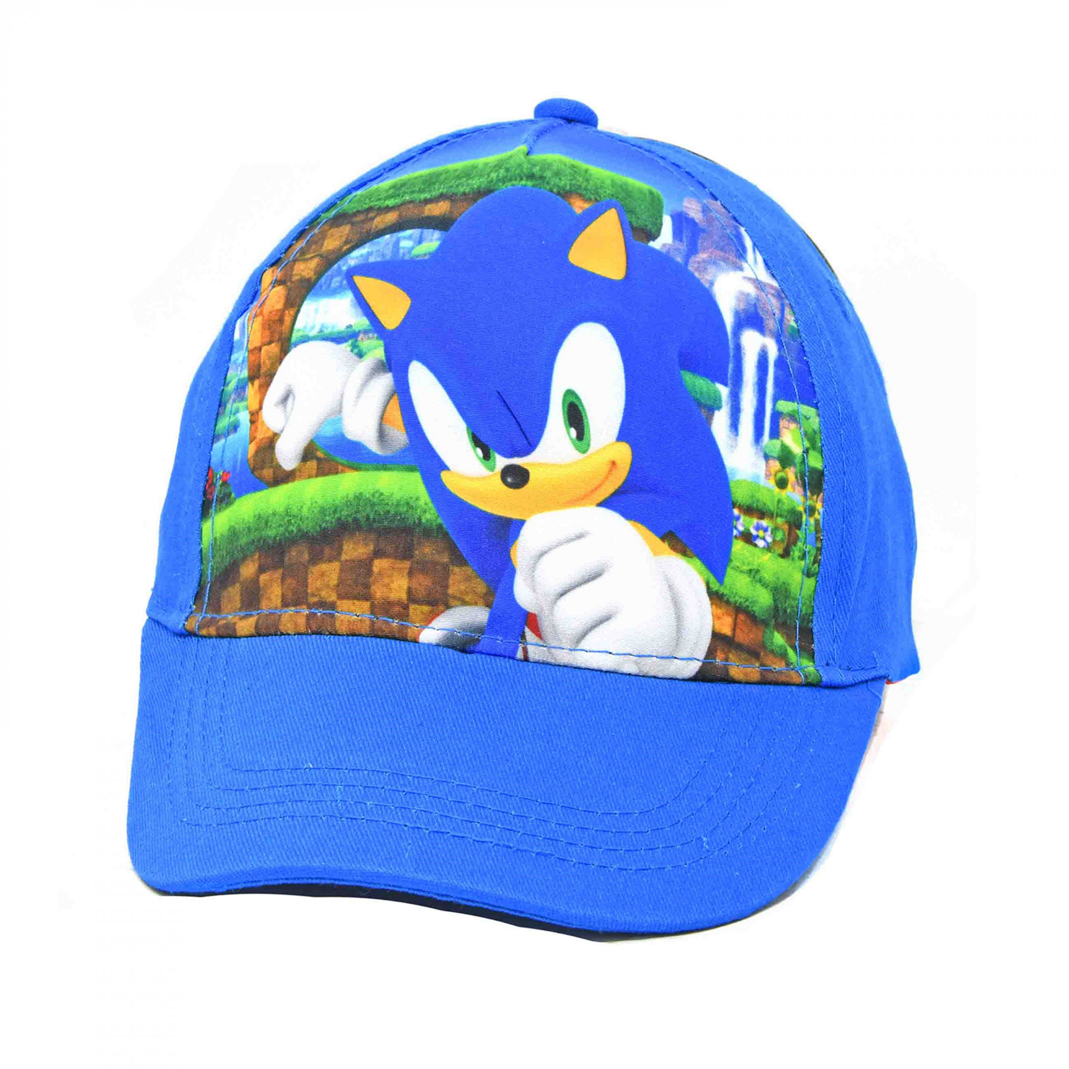 Sonic The Hedgehog Green Hill Zone Adjustable Kid's Hat