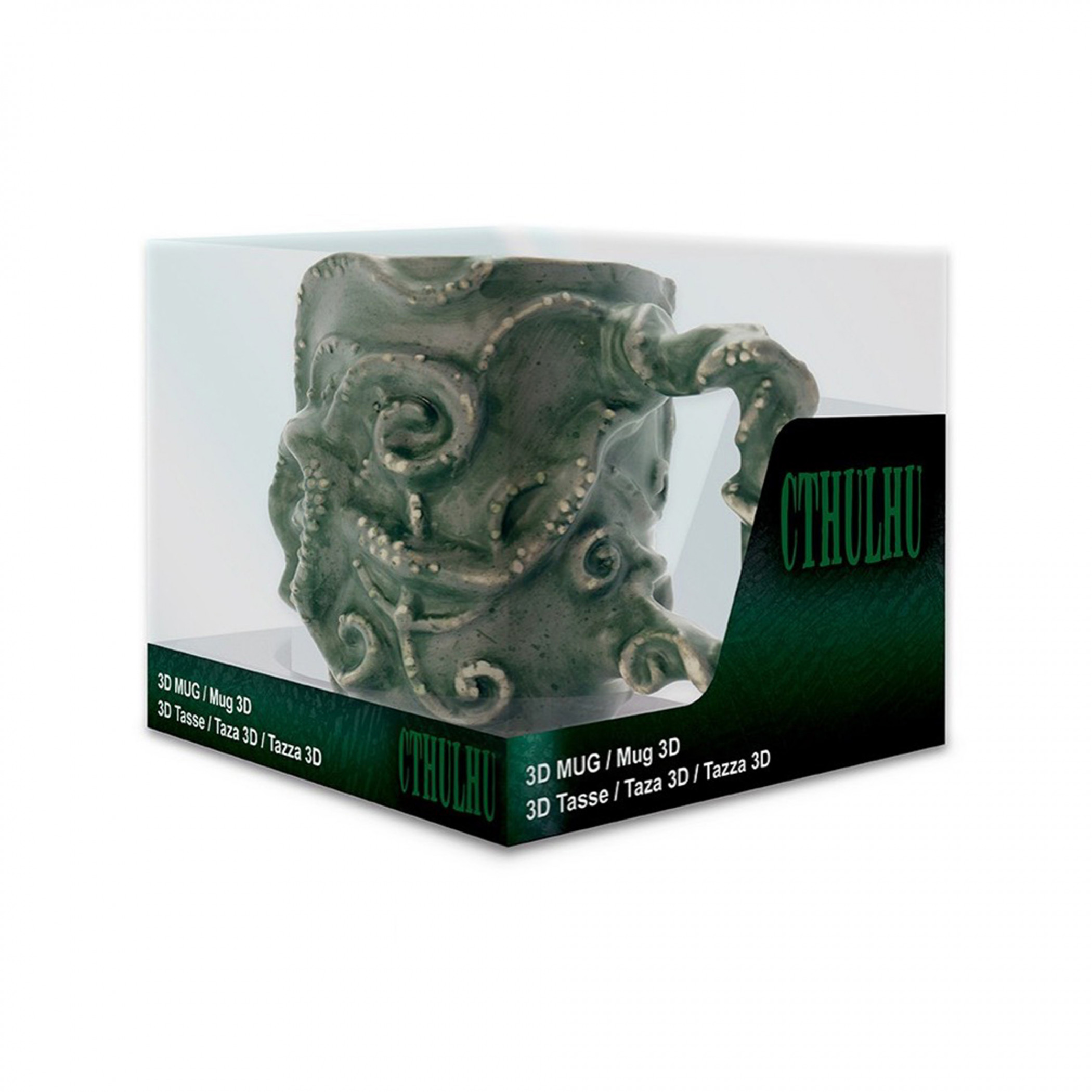 H.P Lovecraft. Cthulhu 3D Ceramic 11oz. Mug