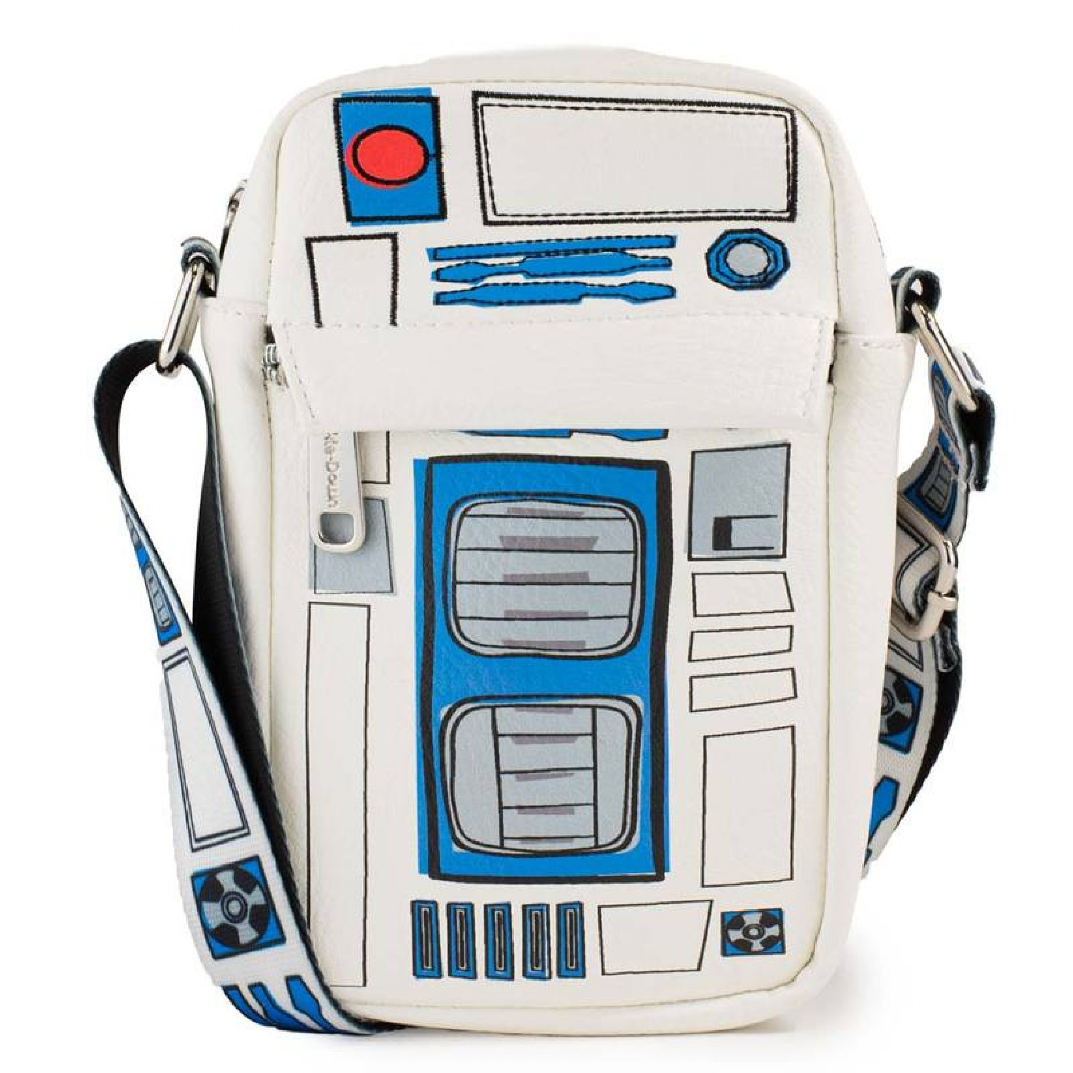 Star Wars R2-D2 Bounding Parts Crossbody Vegan Leather Bag