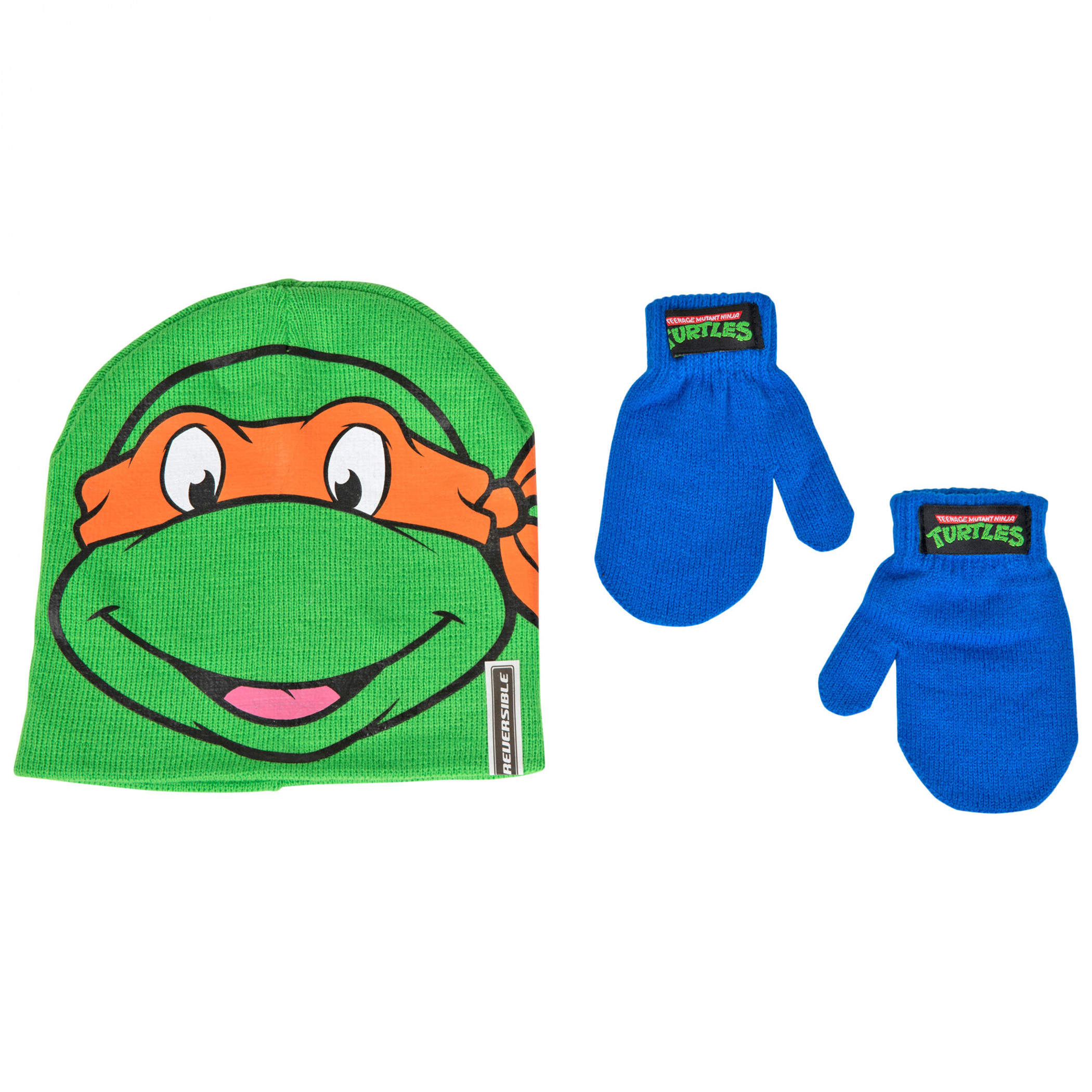 Nickelodeon Teenage Mutant Ninja Turtles Michelangelo Hat & Mitten Set