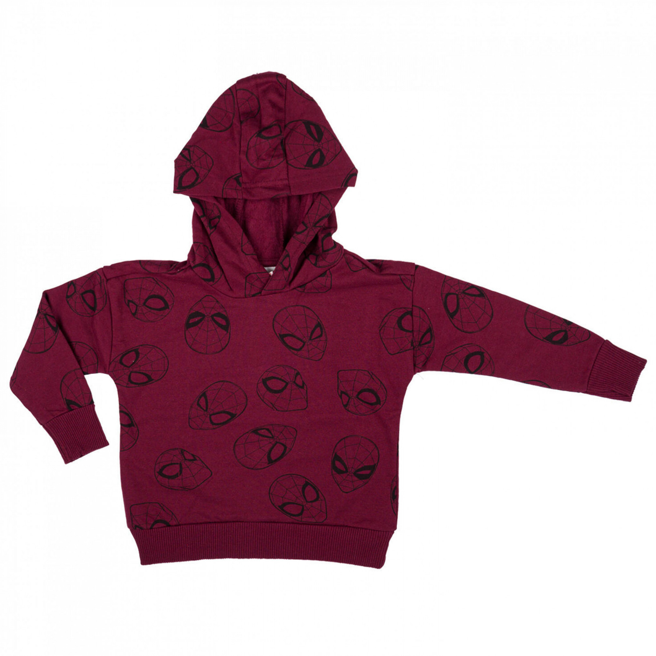Spider-Man Mask All Over Print Toddler Hoodie