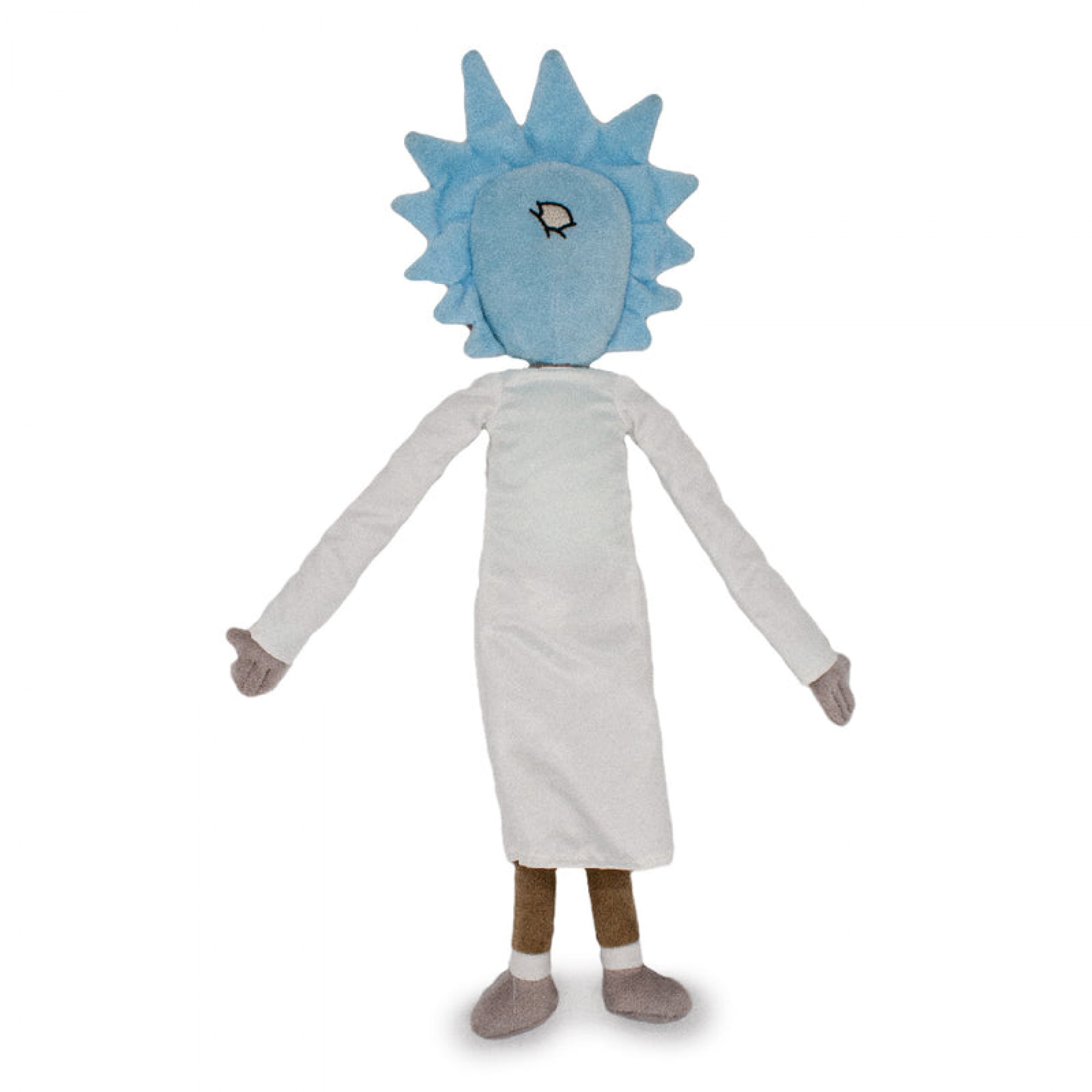 Rick and Morty Rick Sanchez Standing Pose Plush Squeaky Dog Toy