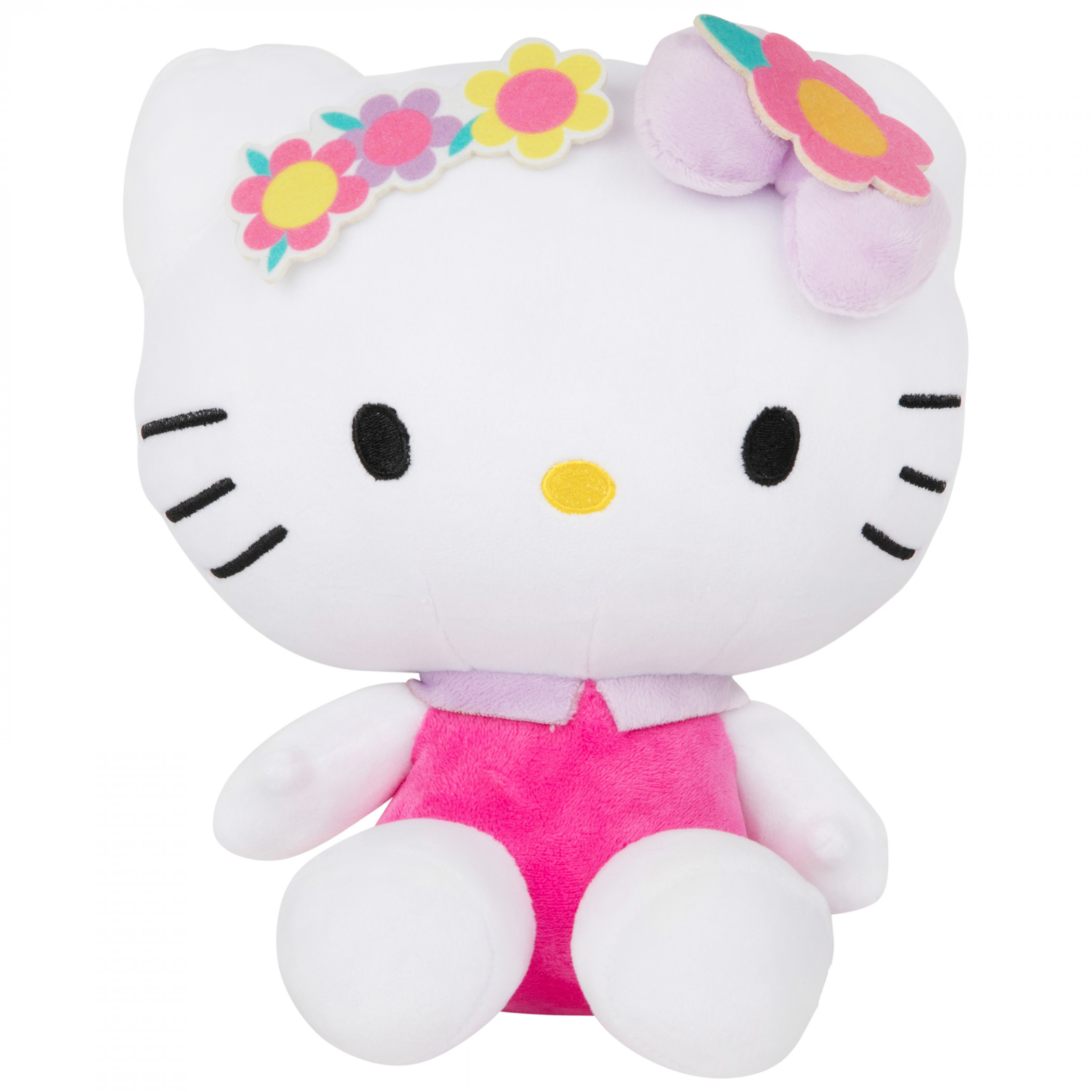 Hello Kitty Flower Crown 8.5" Plush Doll