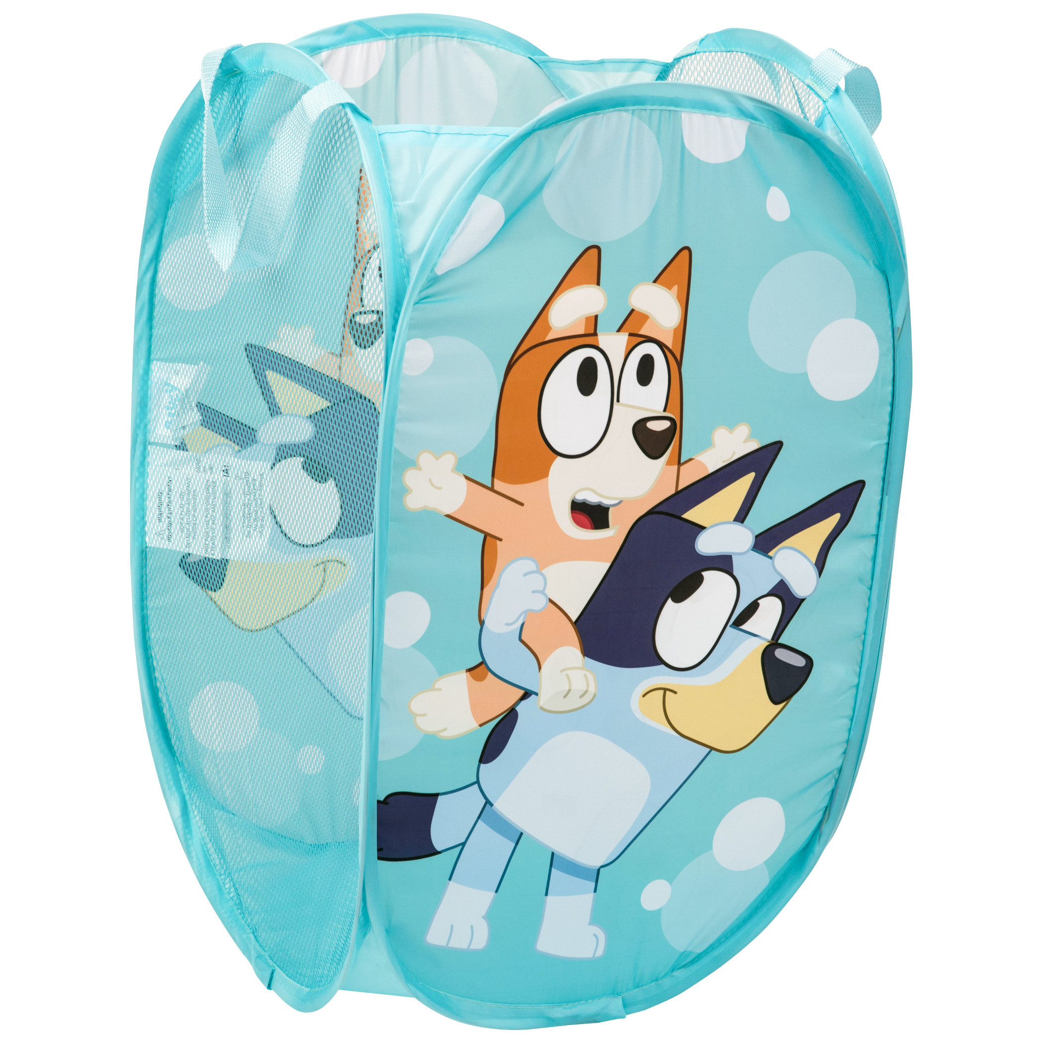 Bluey and Bingo Mesh Laundry Hamper