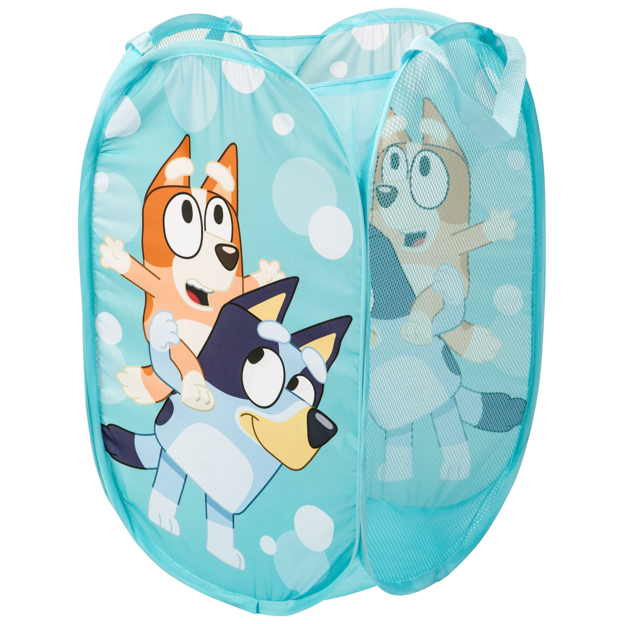 Bluey and Bingo Mesh Laundry Hamper