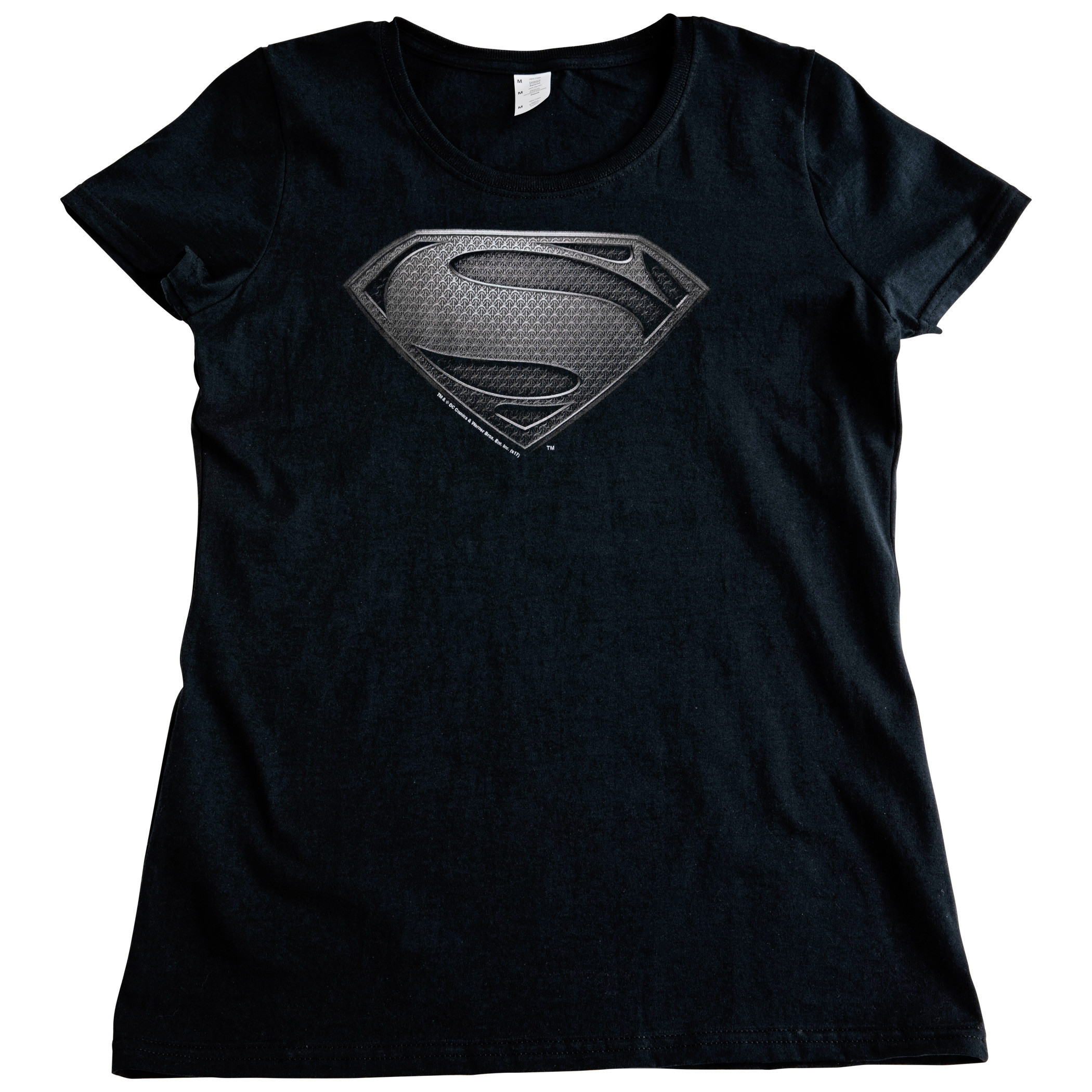 Superman Justice League Snyder Cut Black Symbol Women's T-Shirt