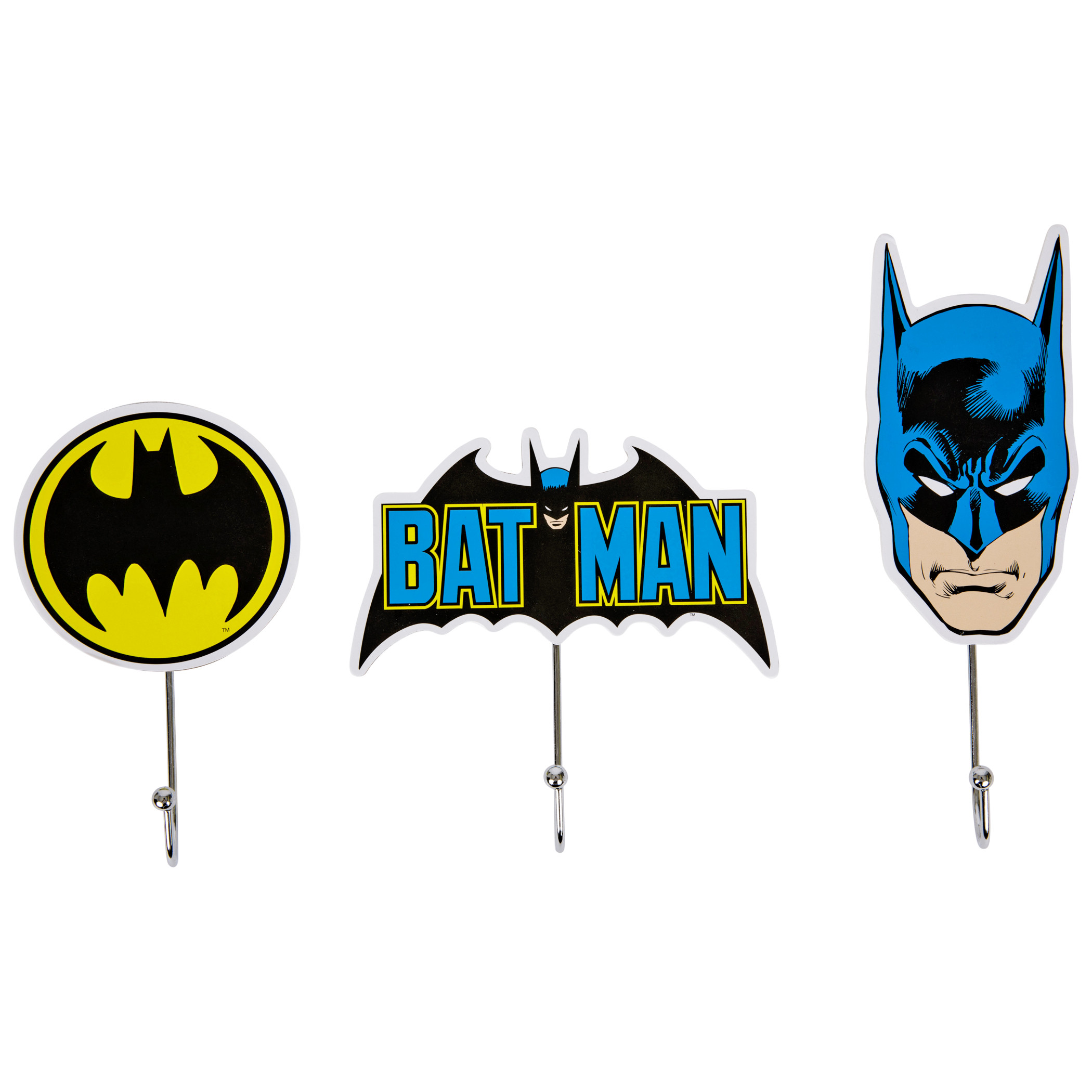 Batman 3-Piece Wall Hook Set