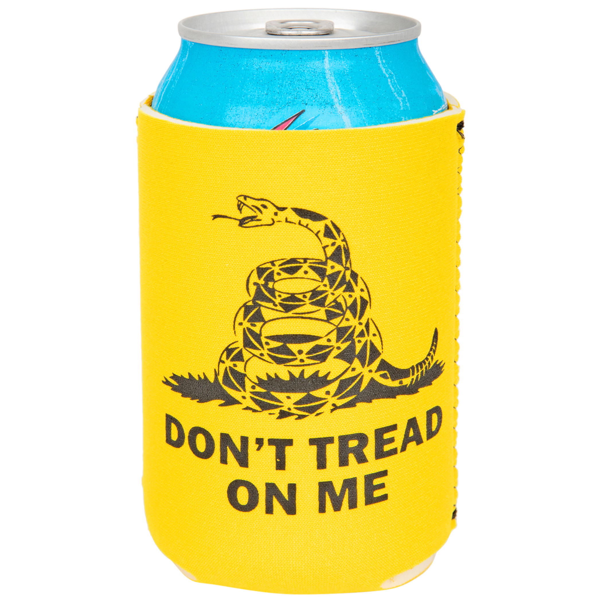Don't Tread On Me Gadsden Flag Can Cooler