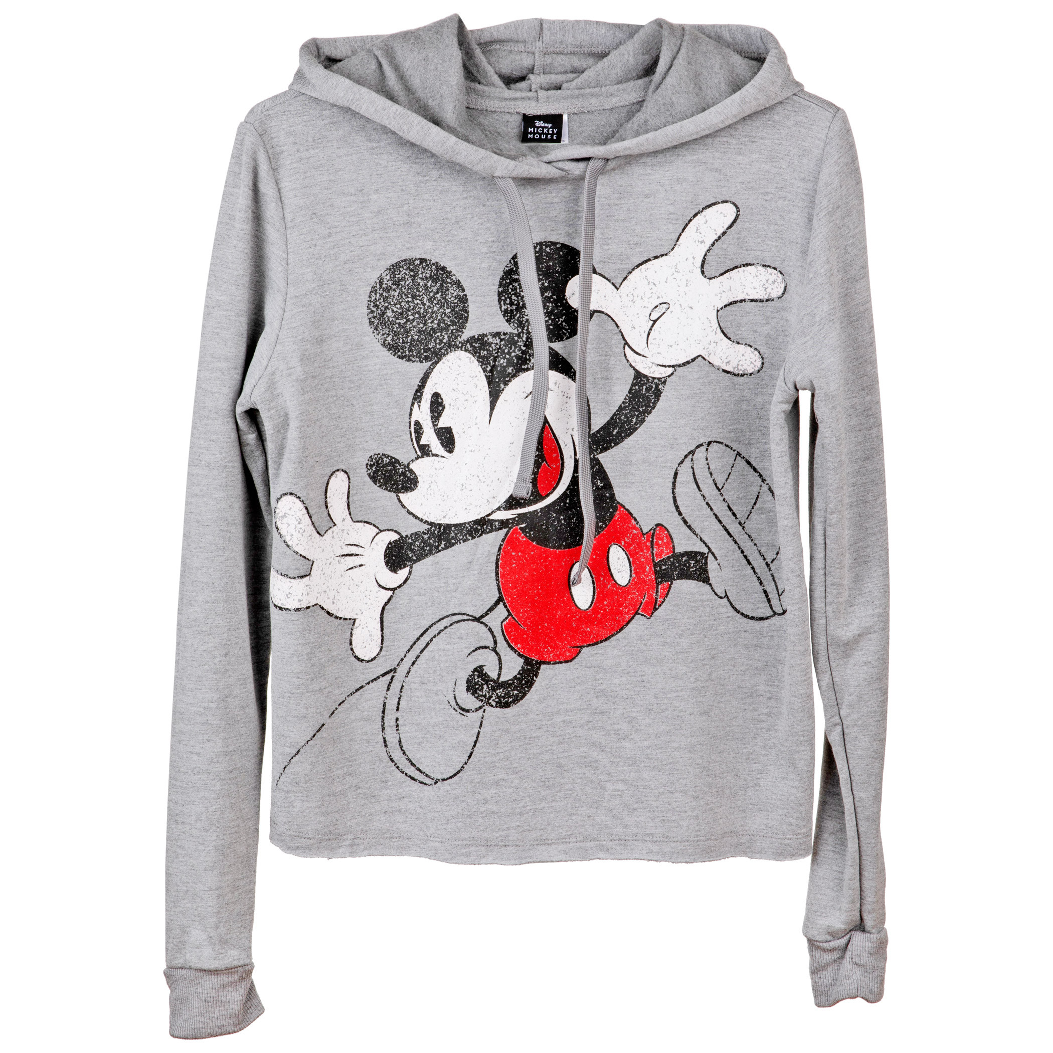 Disney Mickey Mouse Distressed Sketch Pullover Hoodie