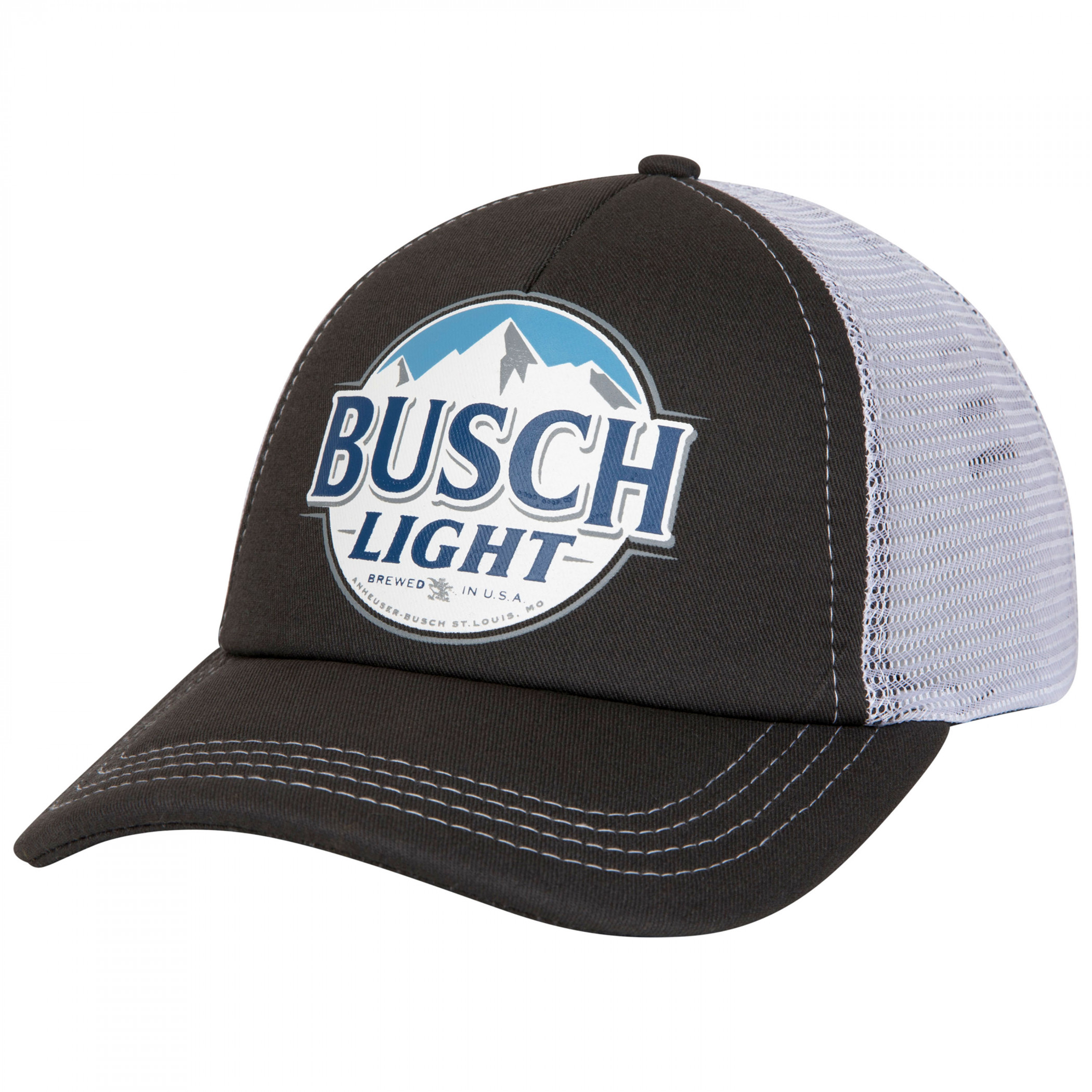 Busch Light Curved Brim Snapback Hat