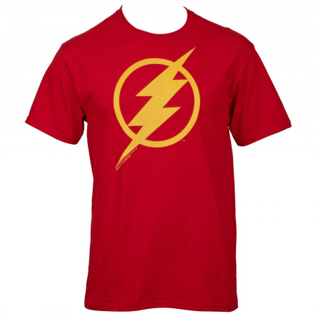 The Flash Justice League Style Logo T-Shirt