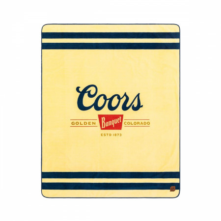 Coors Banquet Golden Colorado Estd 1873 Nylon Blanket