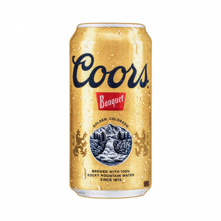 Coors Banquet Golden Colorado Beer Can Beach Towel