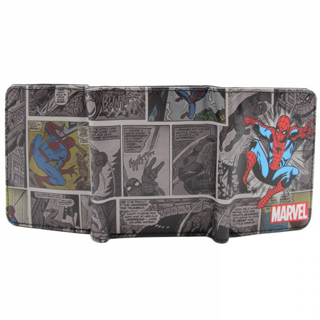 Spider-Man Dark Panels Trifold Wallet