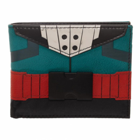 My Hero Academia Midoriya Izuku Deku Suit Up Bi-Fold Wallet