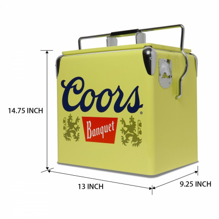 Coors Light Beer Official KOOLIT COOLER Tote Bag w Handle USA Brewery  Vintage